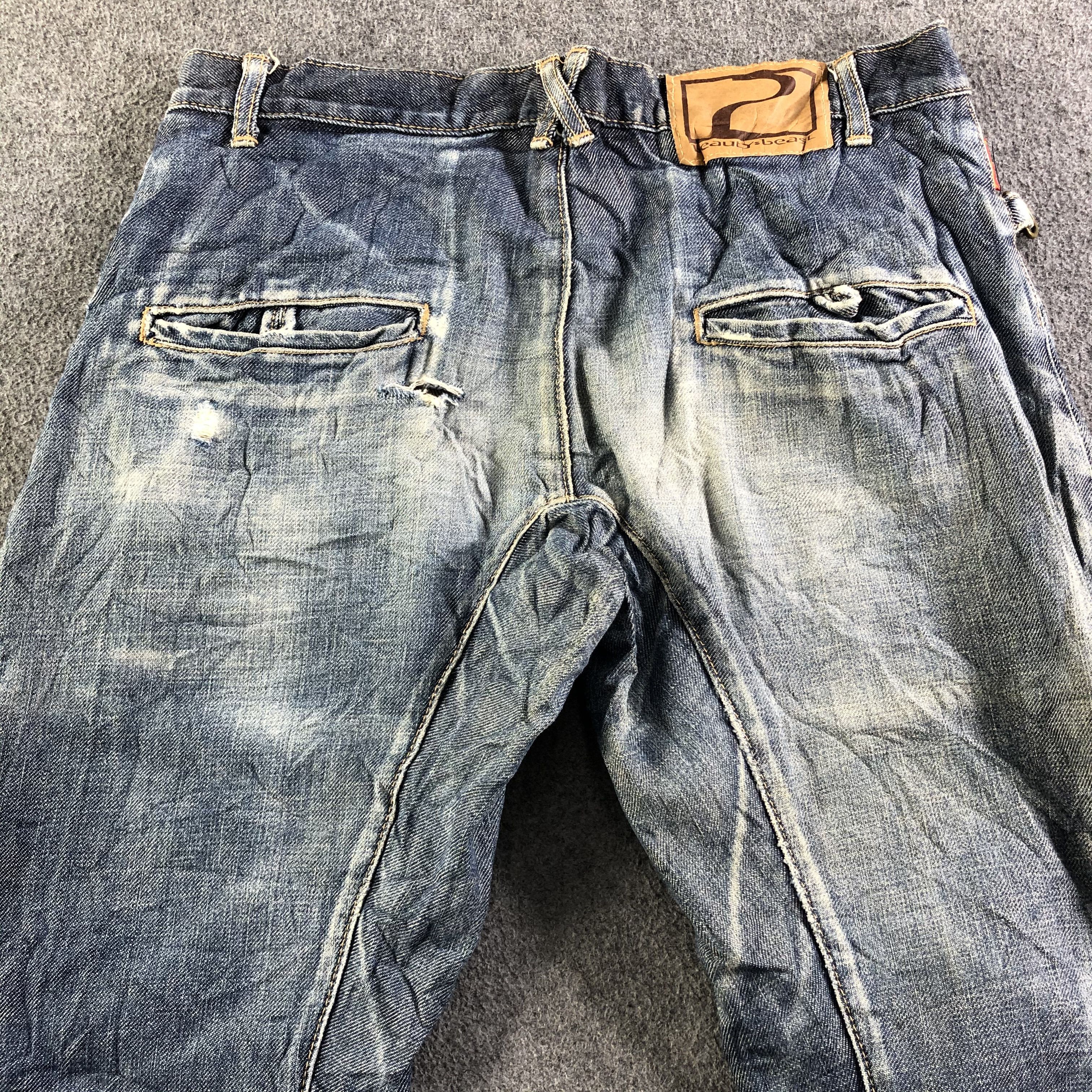 Beauty Beast Vintage Beauty Beast Jeans-J3885 Size US 32 / EU 48 - 4 Thumbnail