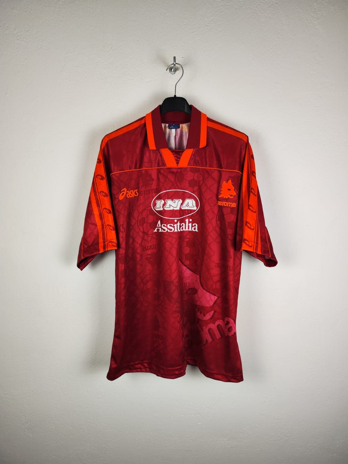 AS Roma 1995/96 Asics Home Shirt