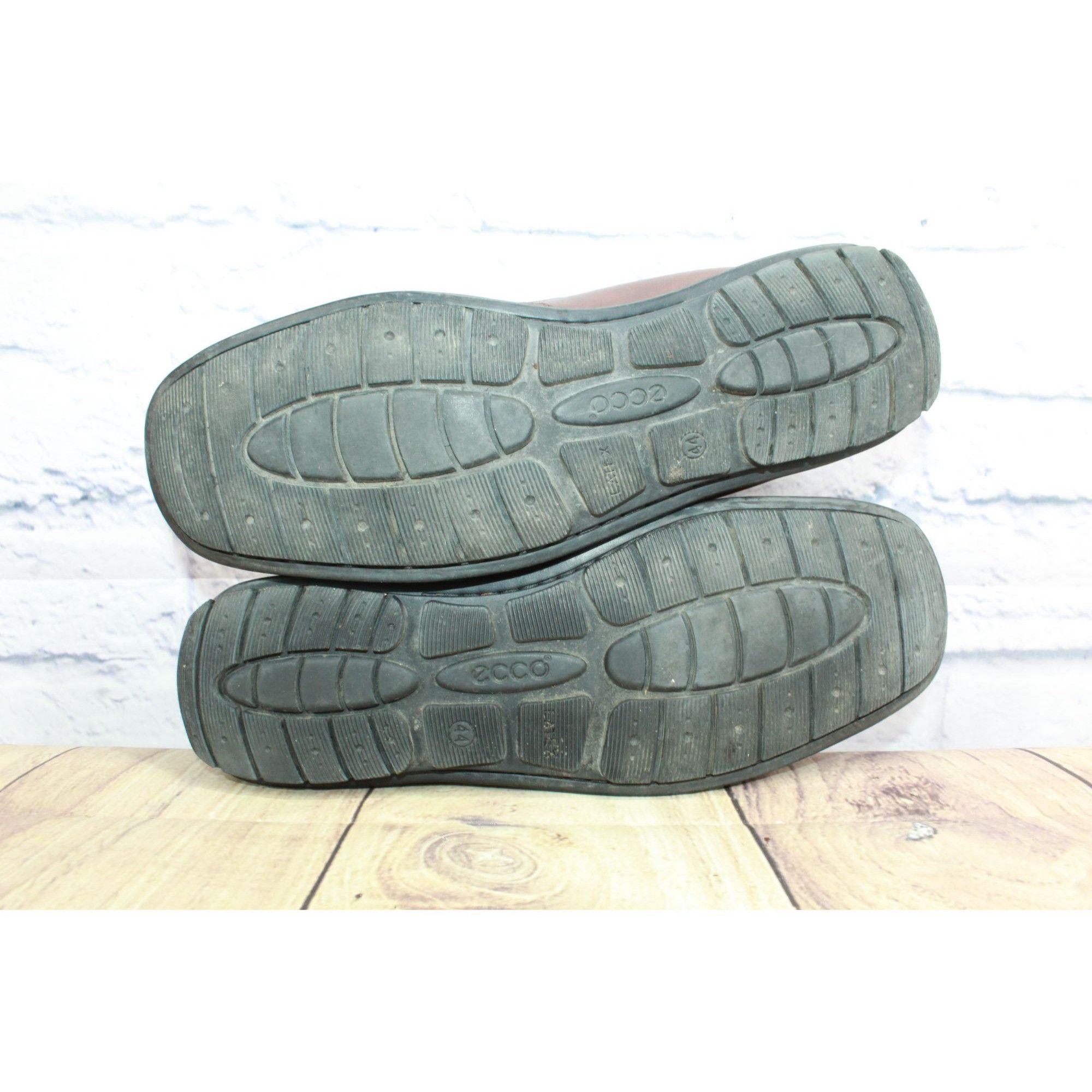 Ecco Ecco Classic Men's Leather Moccasin Toe Loafer Shoes Size US 11 / EU 44 - 9 Thumbnail