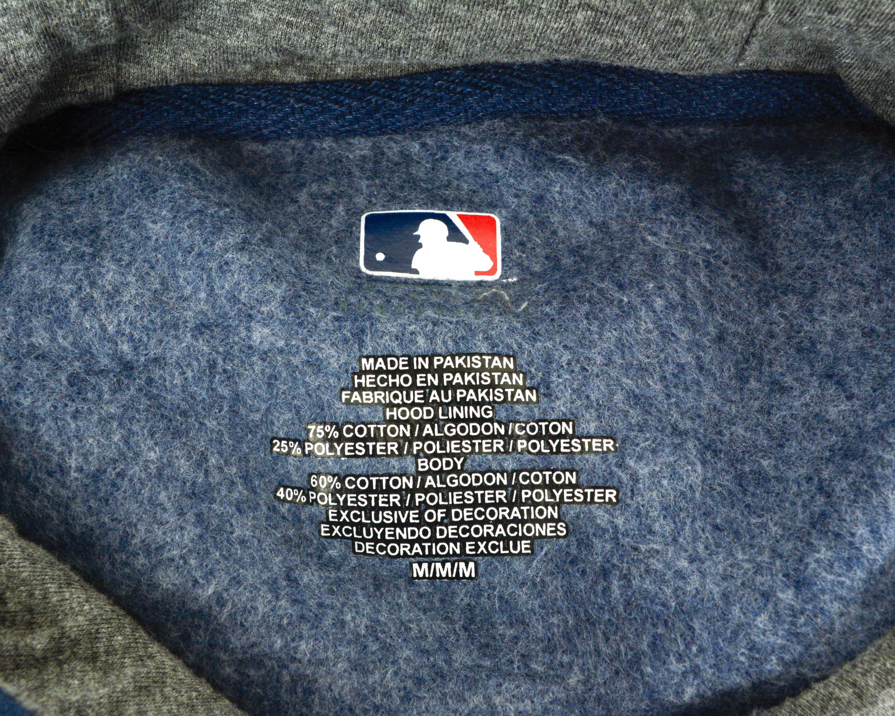 MLB Denver Tigers Mens M Baseball Hoodie Jumper Fleece Lined Size US M / EU 48-50 / 2 - 5 Thumbnail