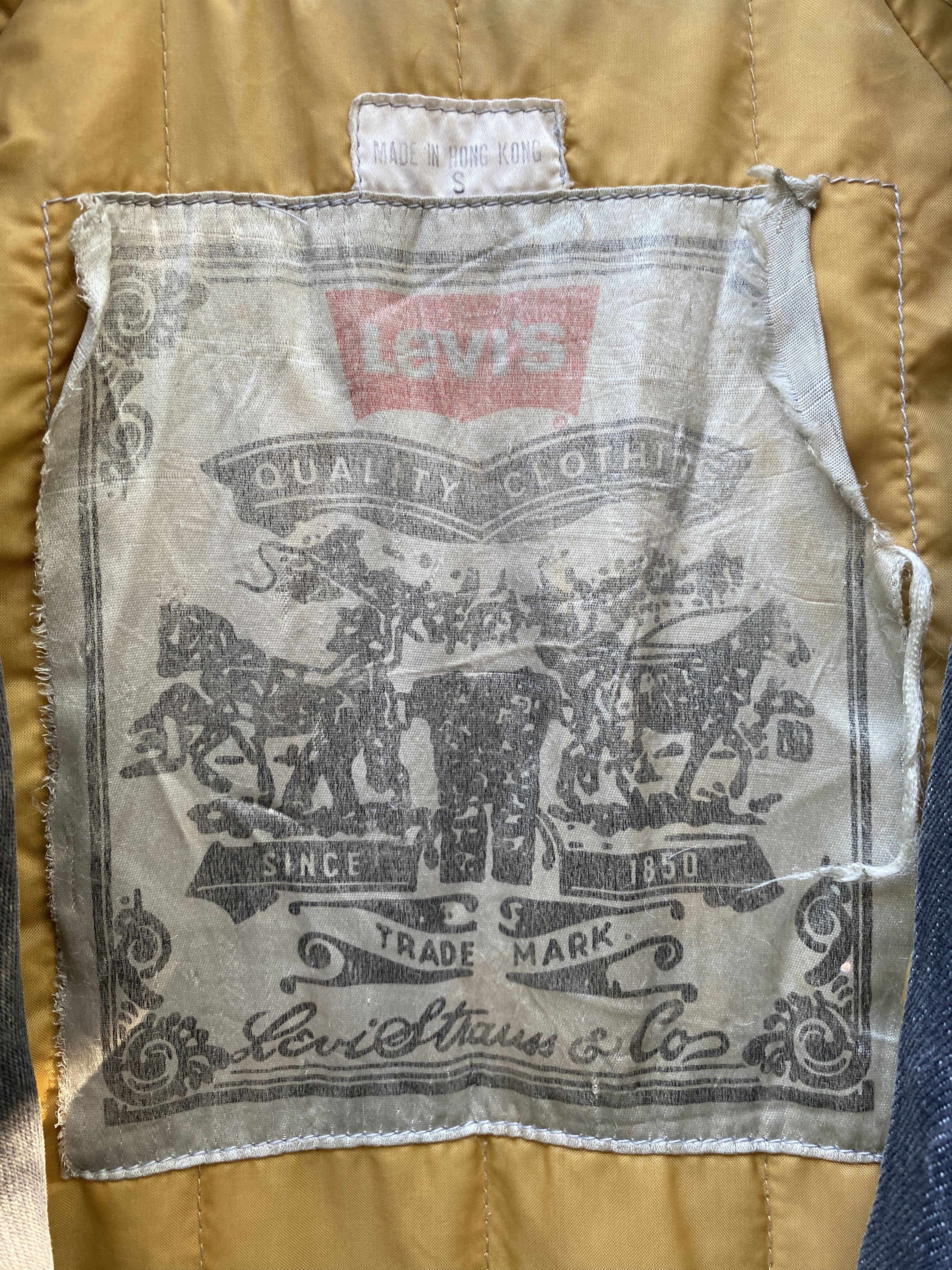 Levi's 💋VINTAGE RICK OWENS VIBE! LEVIS CARGO WASHED ZIPPER JACKET Size US M / EU 48-50 / 2 - 11 Thumbnail