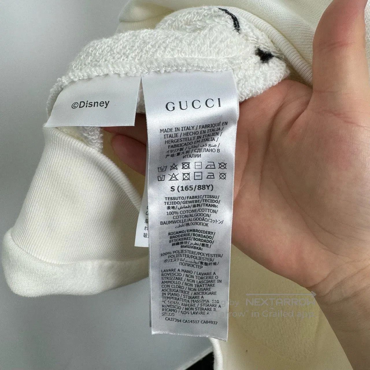 Gucci Gucci Disney Donald Duck Sweatshirt. Size US S / EU 44-46 / 1 - 4 Thumbnail