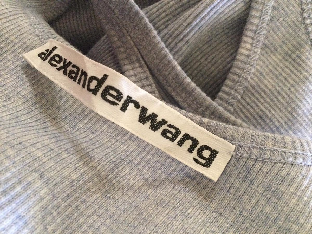 Alexander Wang ALEXANDERWANG ELASTIC BODYCON LOGO DRESS Size S / US 4 / IT 40 - 6 Thumbnail
