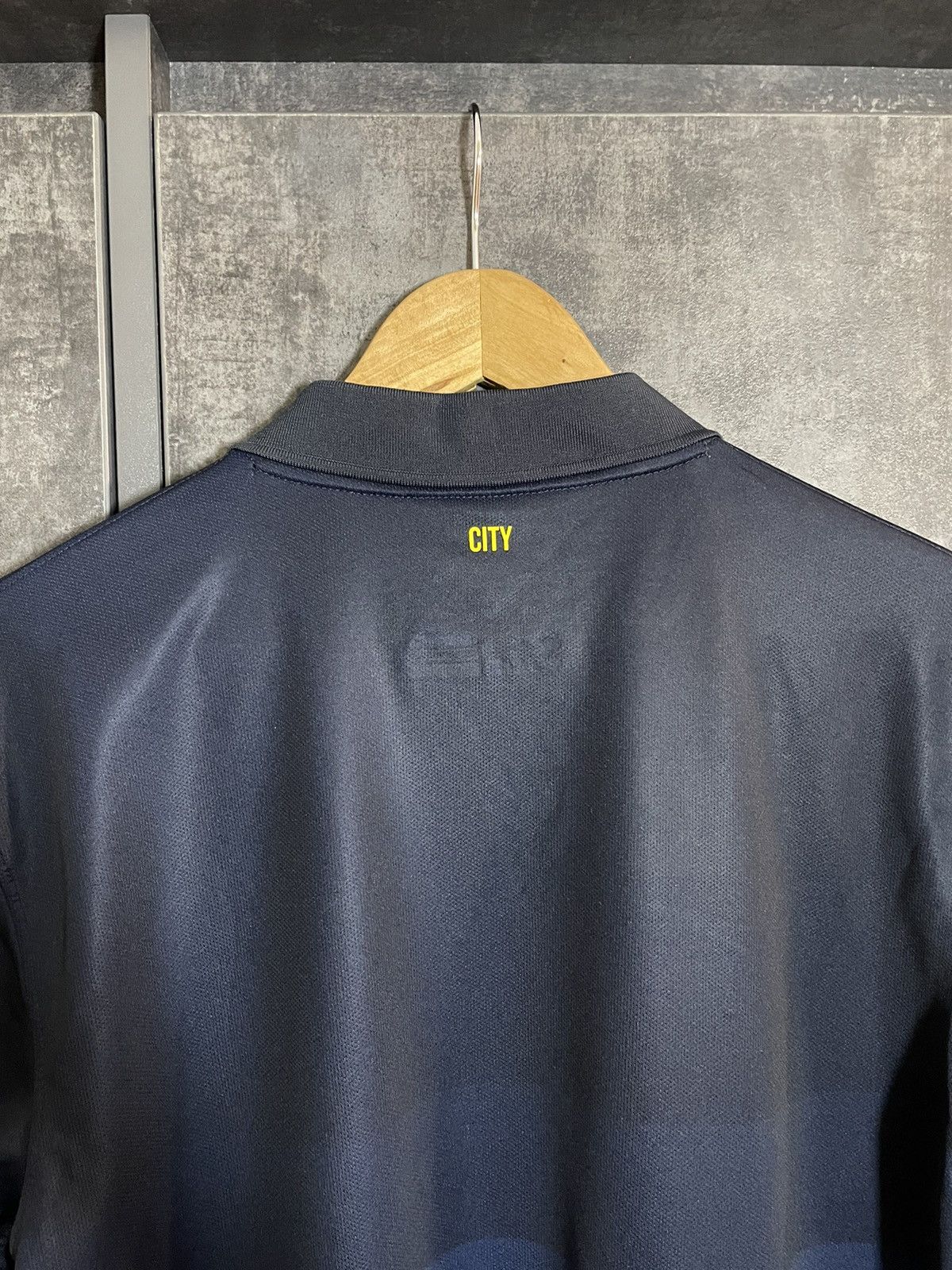 Nike Rare 2014 Nike Manchester City Long Sleeve Soccer Jersey Size US M / EU 48-50 / 2 - 9 Thumbnail