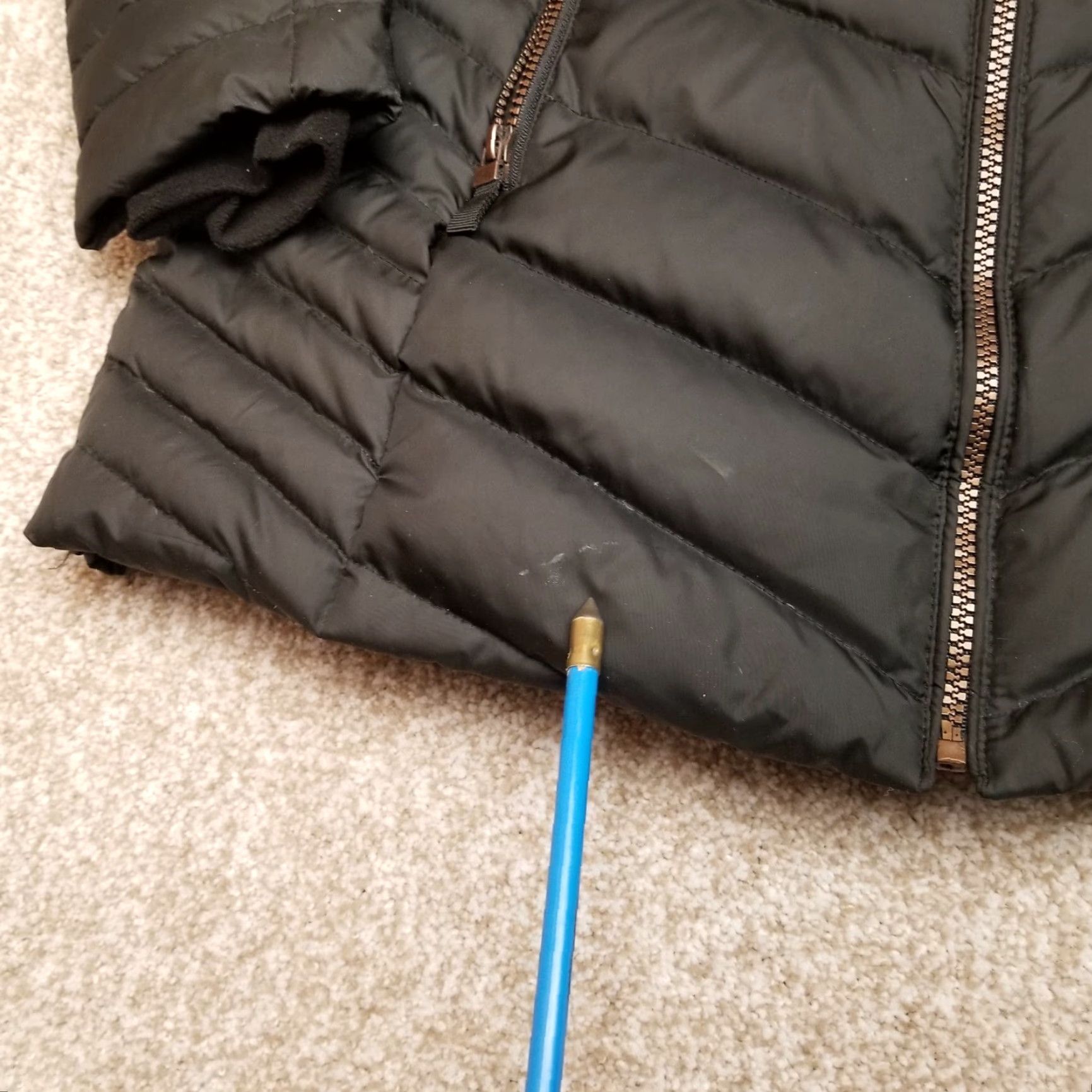 Vintage Sienastudio Puffer Jacket Womens Small Black Down Quilted Insulated Parka Size S / US 4 / IT 40 - 7 Thumbnail