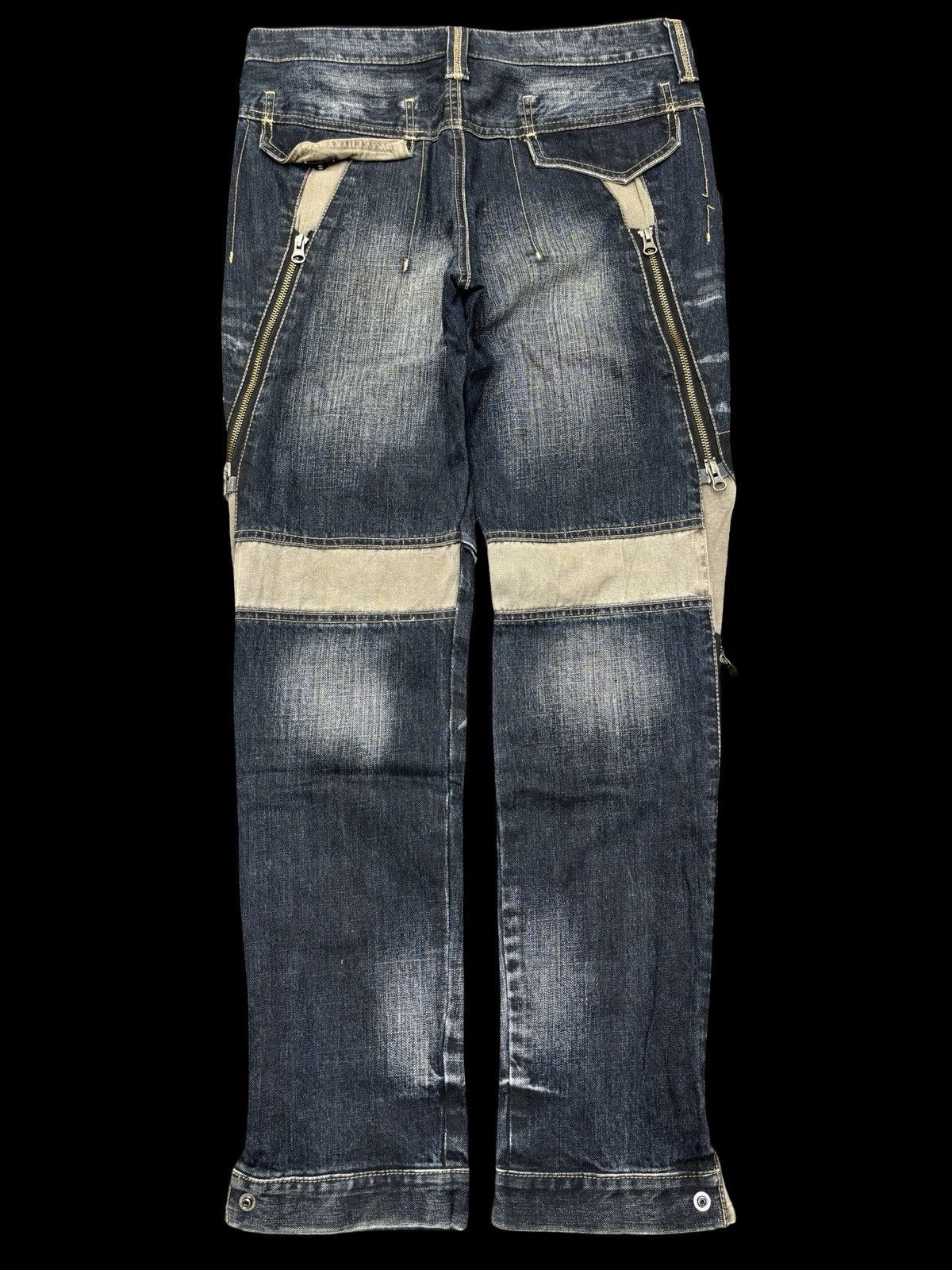 PPFM PPFM Very Rare Archival Skinny Jeans Cool Zipper F631 Size US 32 / EU 48 - 2 Thumbnail