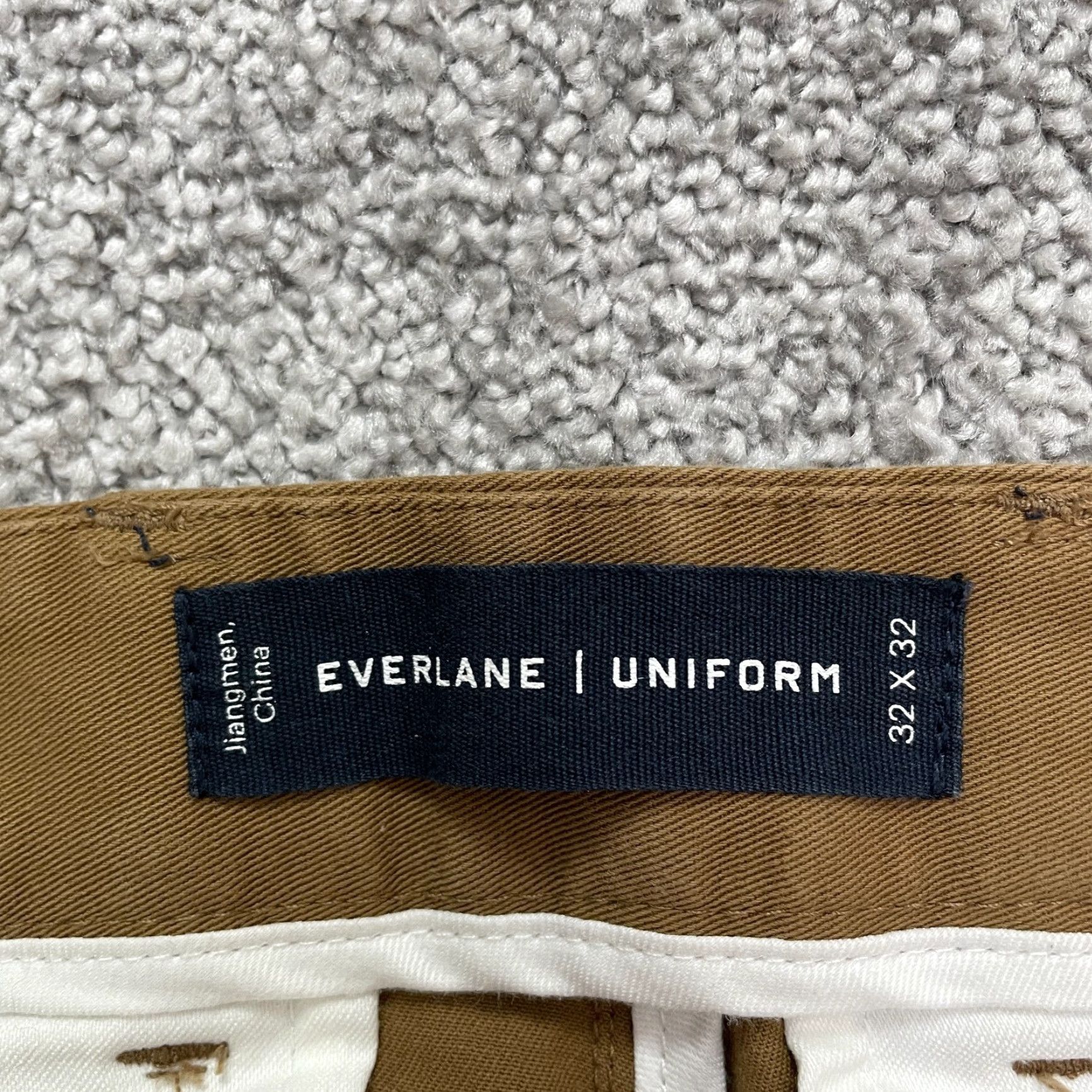 Everlane Everlane Chino Pants Mens 32x32 Brown Slim Flat Front Work Size US 32 / EU 48 - 7 Thumbnail