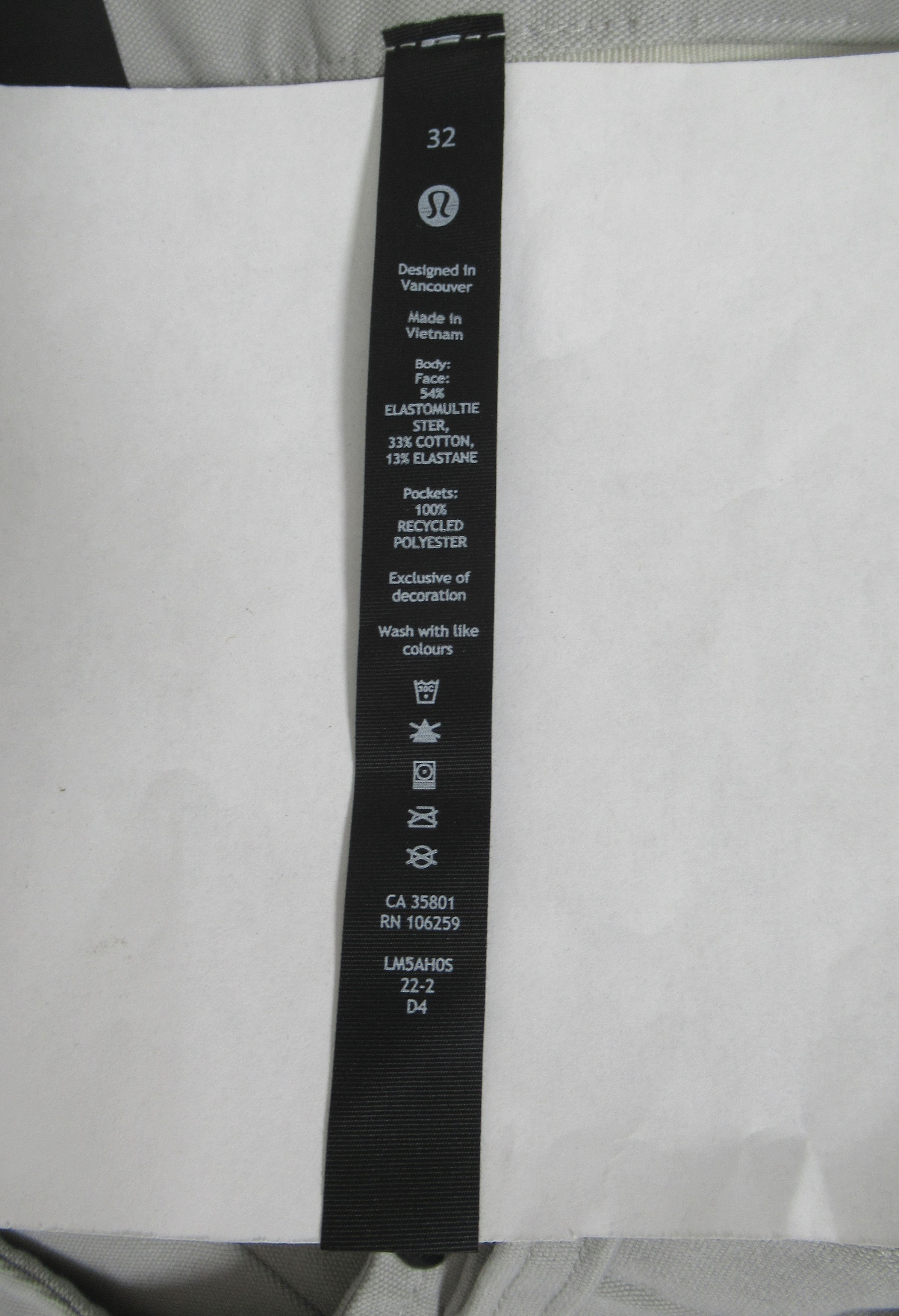 Lululemon Lululemon ABC Relaxed-Fit Cropped Pant *Utilitech Seal Grey Size US 32 / EU 48 - 12 Thumbnail