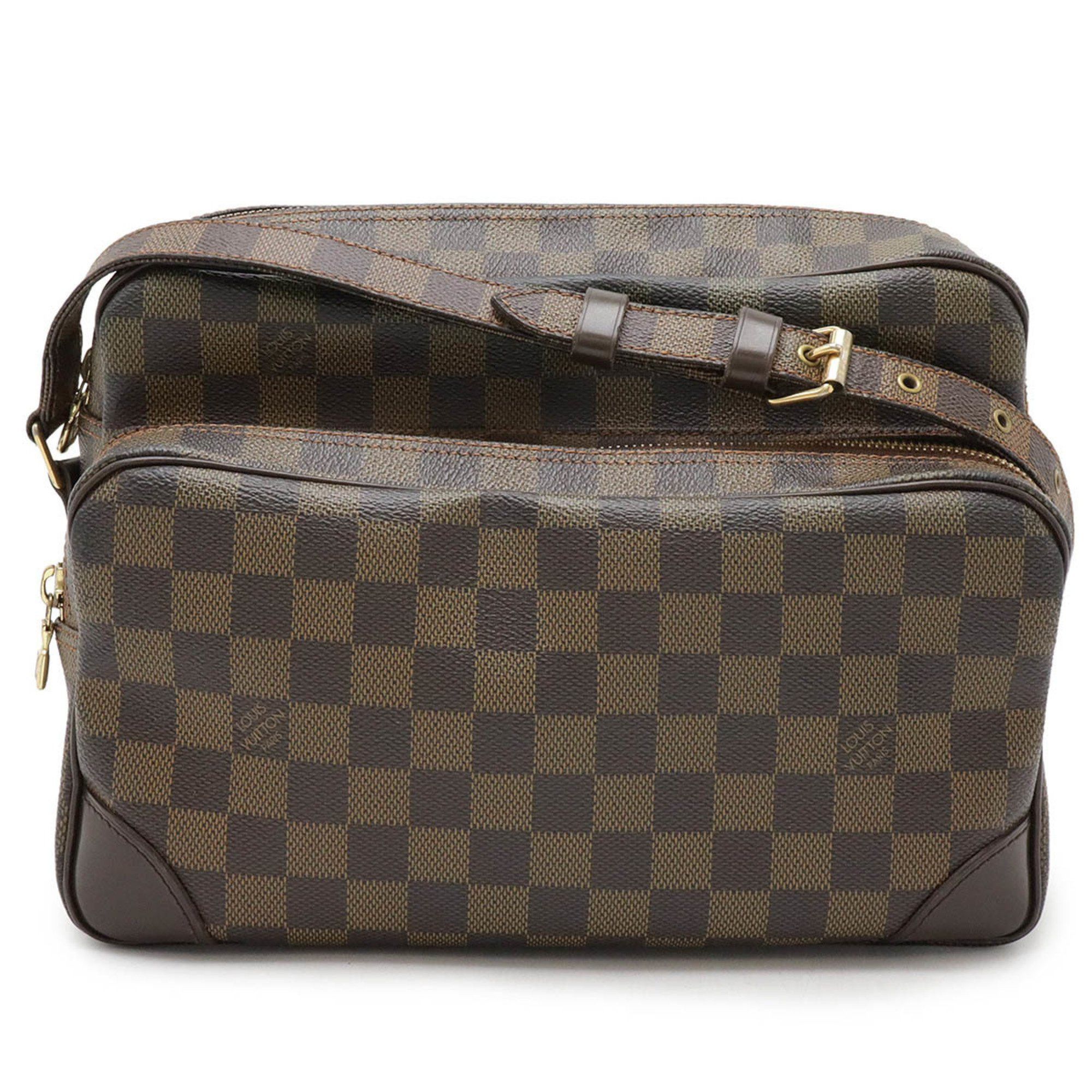 Louis Vuitton Damier Nile Shoulder Bag Special Order Sp N48062 in Brown, Women's