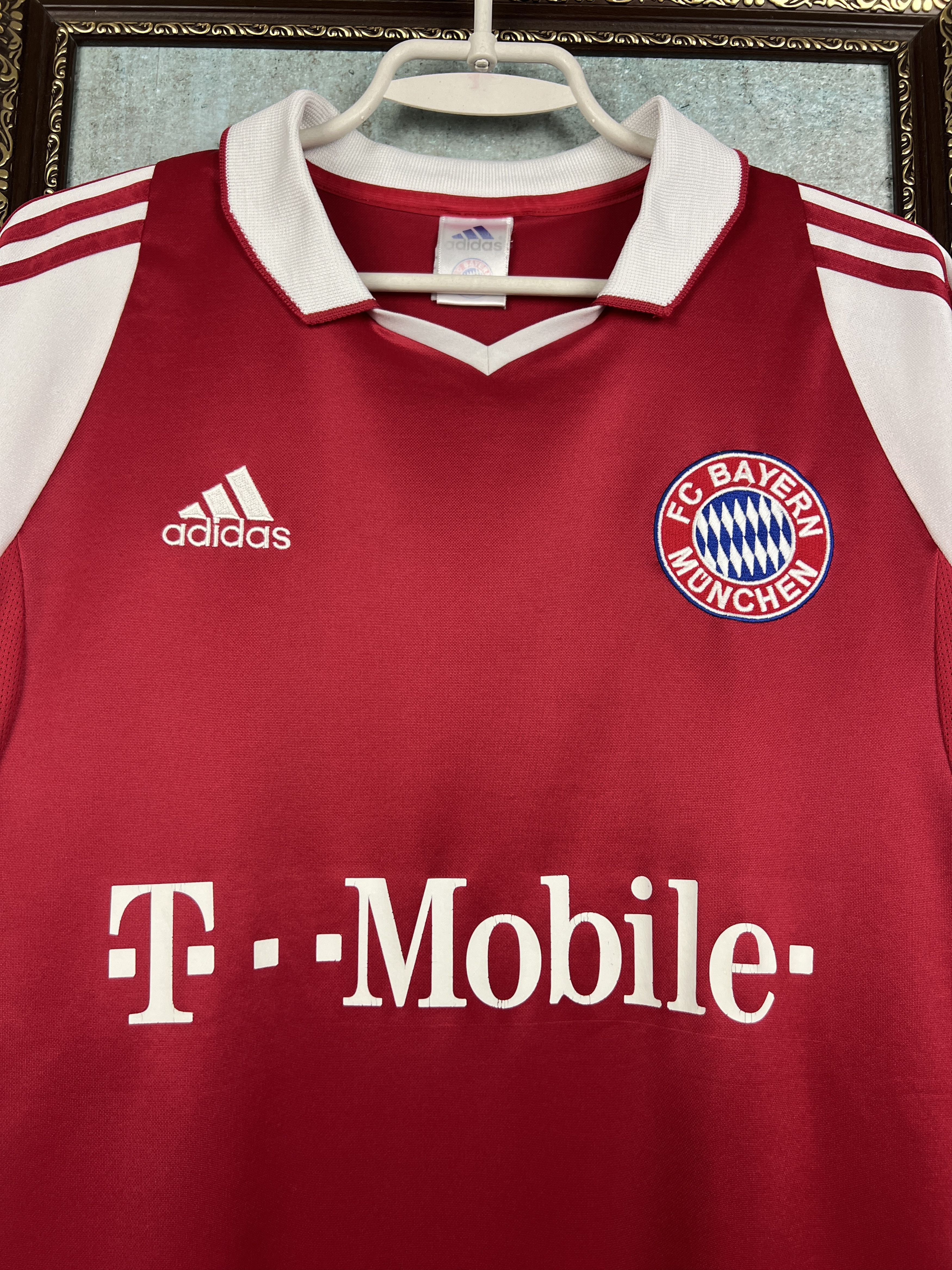 Adidas Bayern Munich Home football shirt 2003 Soccer Jersey Trikot Size US M / EU 48-50 / 2 - 3 Thumbnail