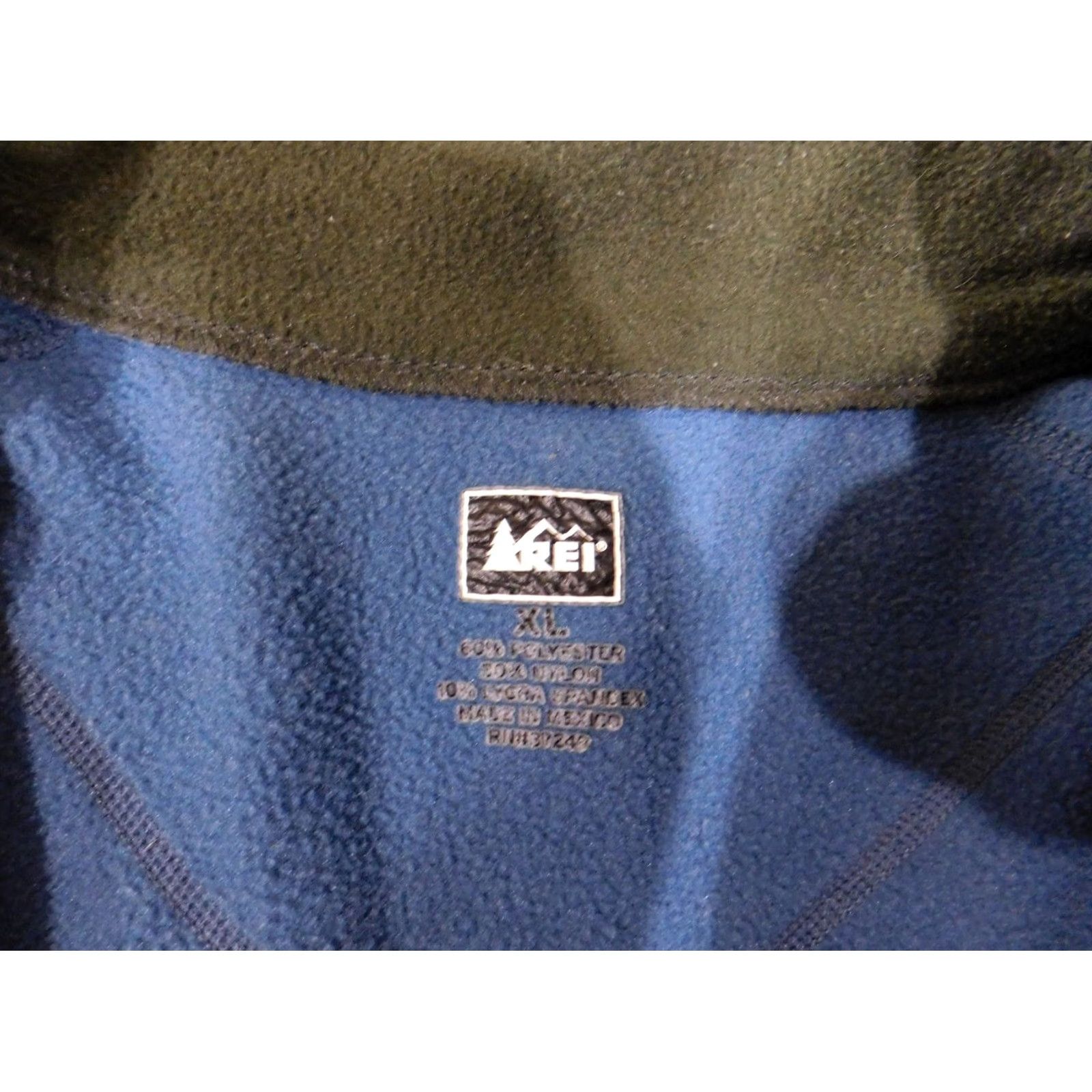 Under Armour Under Armour Mens XL Blue 1/4 Zip Pullover Sweatshirt Knit Zip Logo Size US XL / EU 56 / 4 - 5 Thumbnail