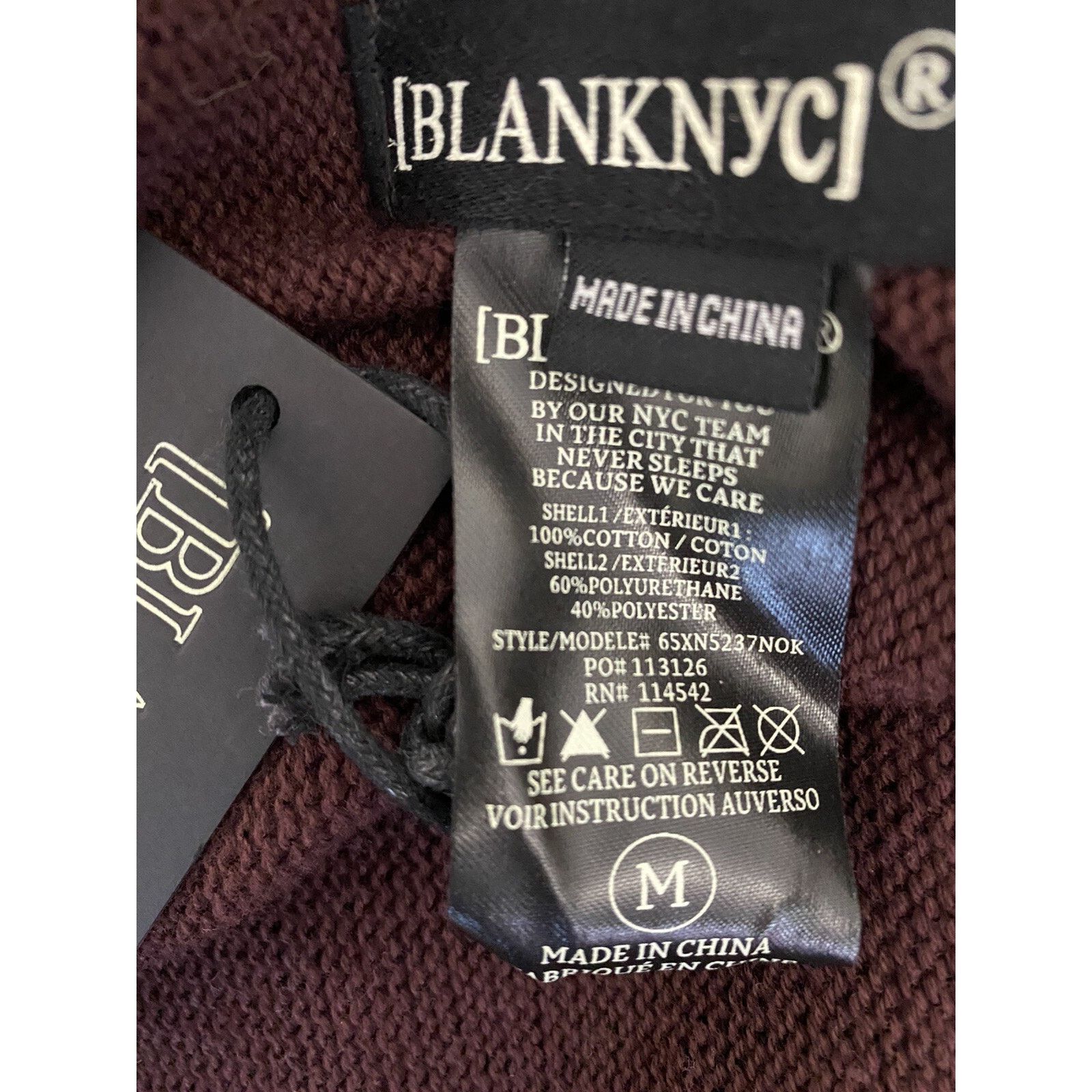 BLANKNYC Blanknyc Cardigan Sweater Women's Small Faux Leather A003054 Size S / US 4 / IT 40 - 6 Thumbnail