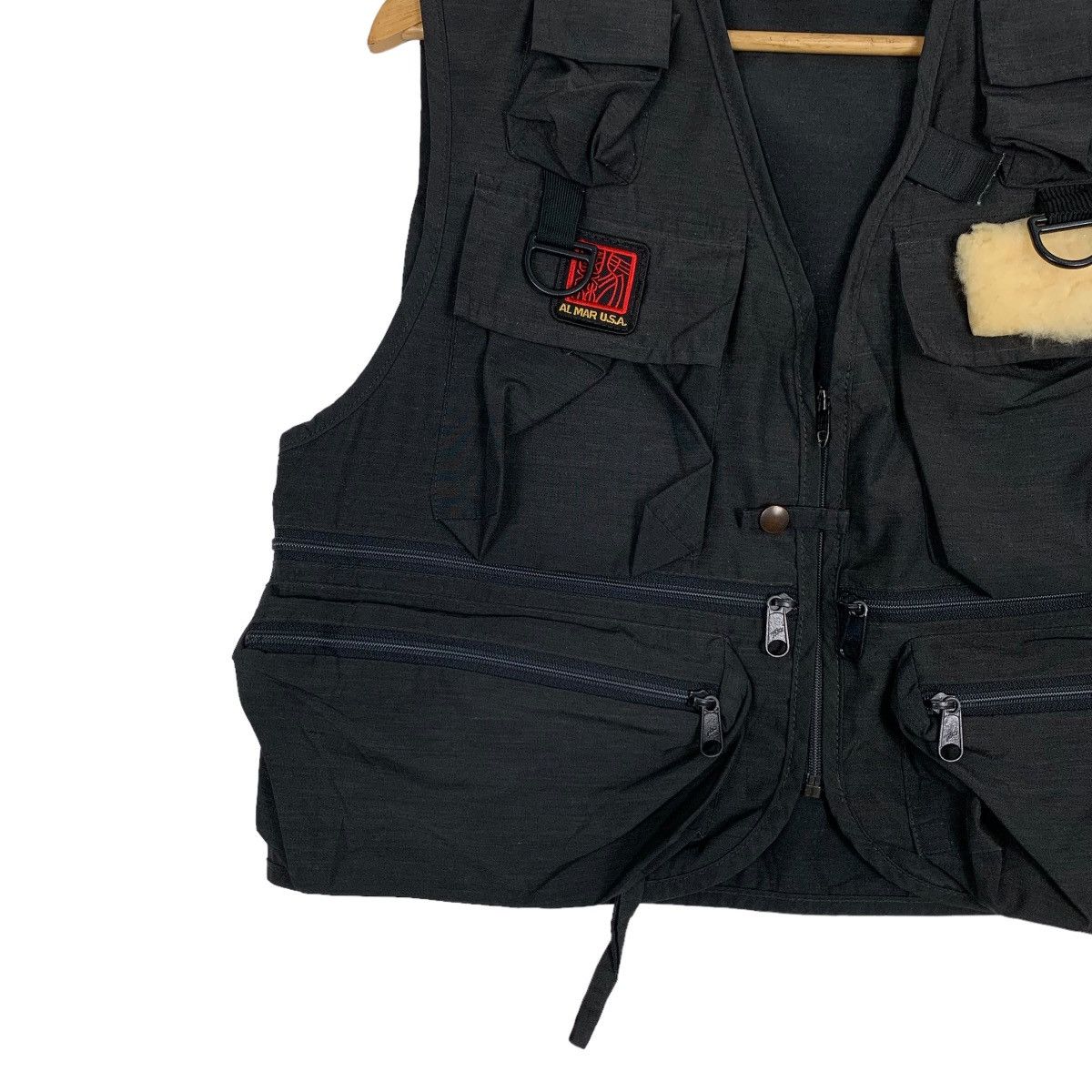 Vintage AL MAR USA Hunting Tactical Utility Vest #1037-C47 Size US S / EU 44-46 / 1 - 3 Thumbnail