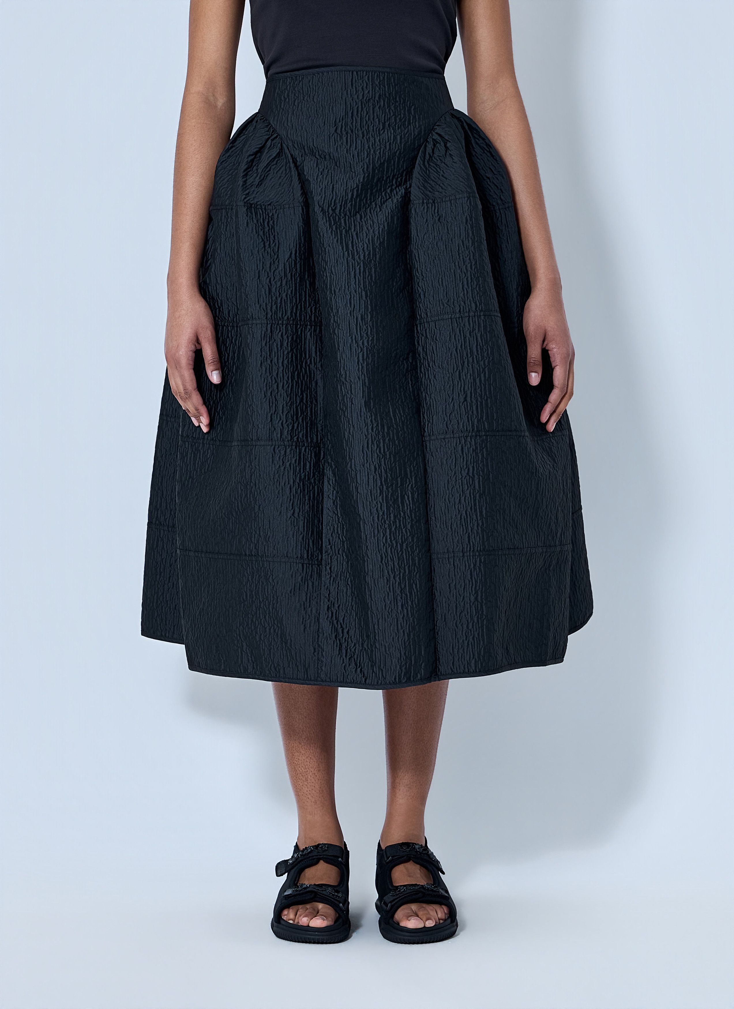 Cecilie Bahnsen CBdaphne Skirt Stria Matelasse Size 28" / US 6 / IT 42 - 1 Thumbnail