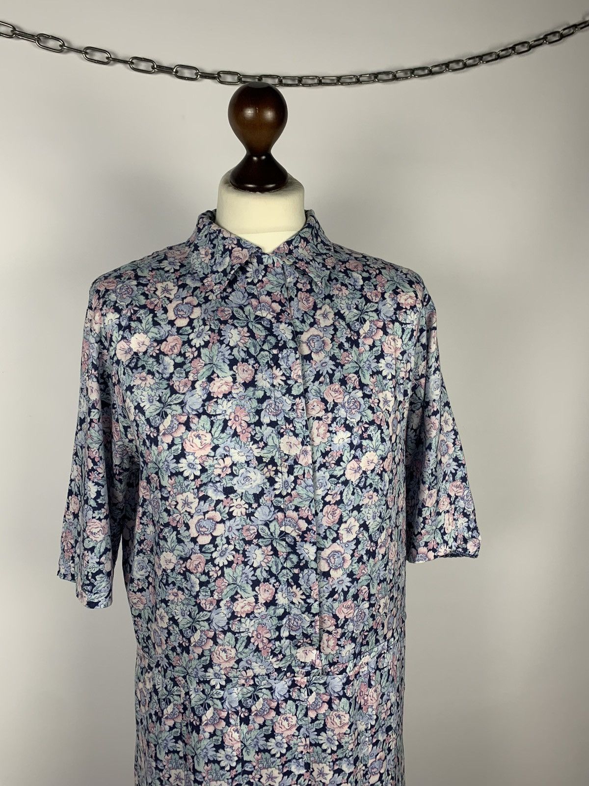 Laura Ashley Vintage Laura Ashley Women's Sz UK 16 Floral Edwardian Dress Size XL / US 12-14 / IT 48-50 - 2 Thumbnail