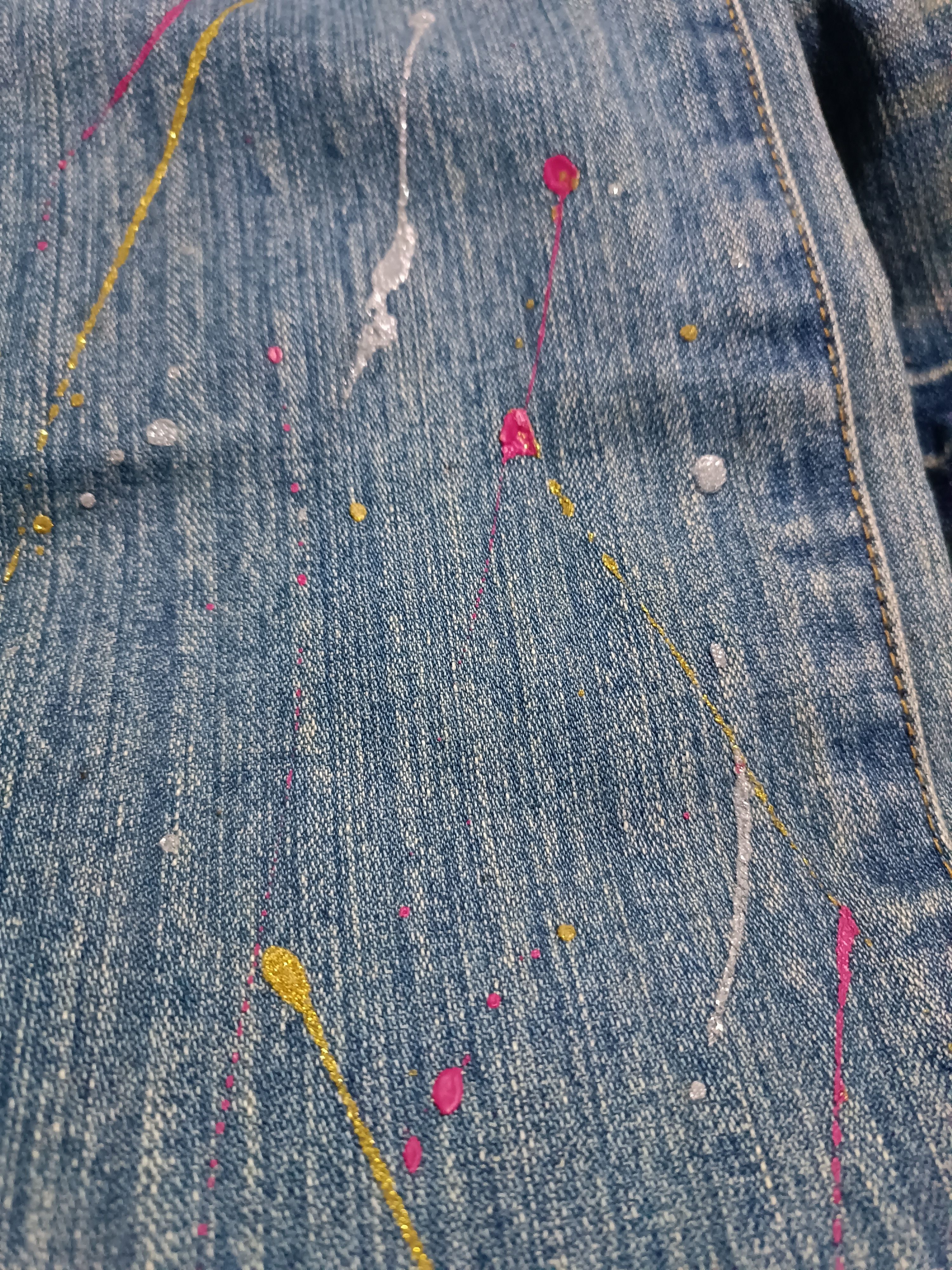 Japanese Brand × Vintage Vintage Ripped Jeans Size US 30 / EU 46 - 8 Thumbnail