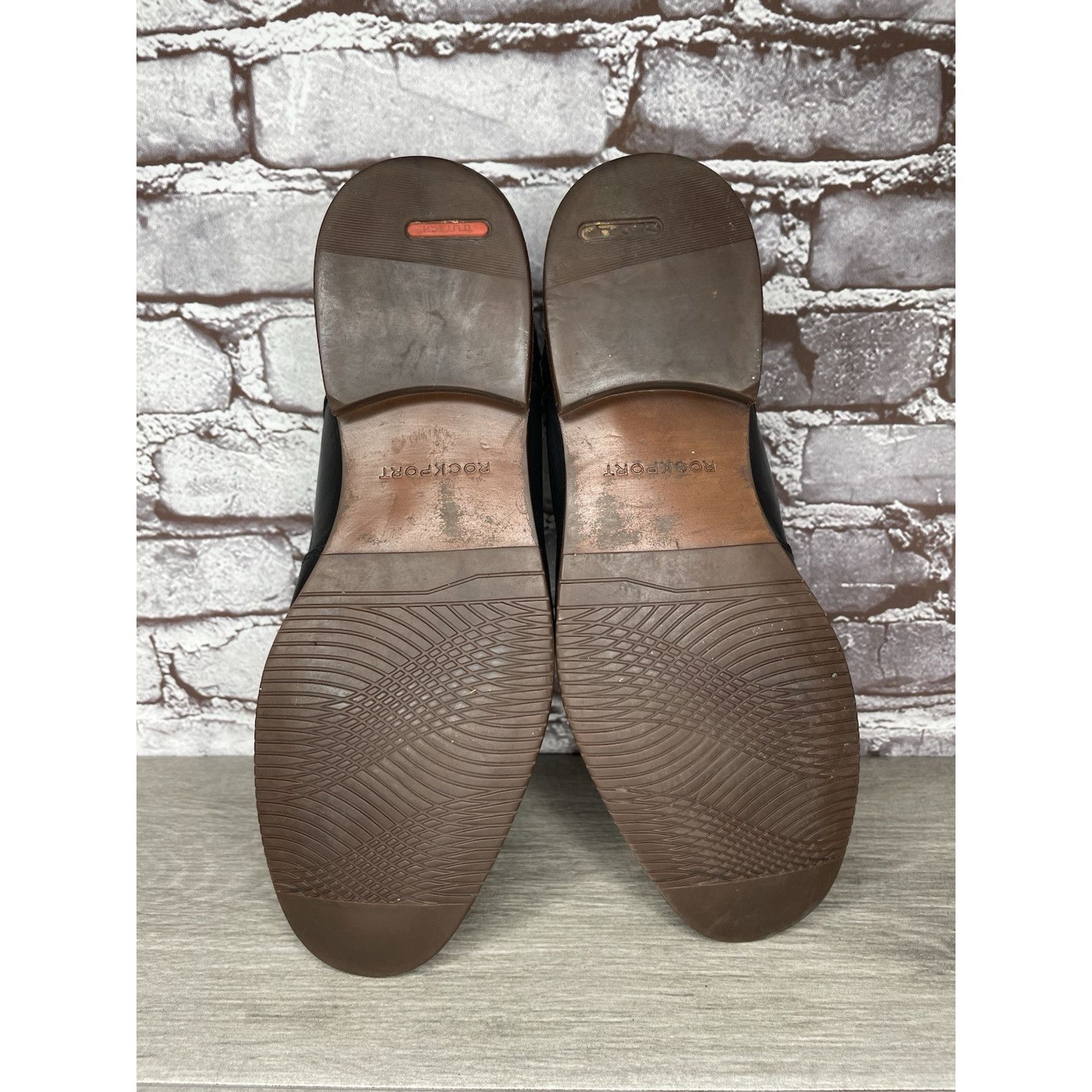 Rockport Rockport Trutech Black Leather Oxfords Brown Casual Shoes Me Size US 10 / EU 43 - 17 Thumbnail