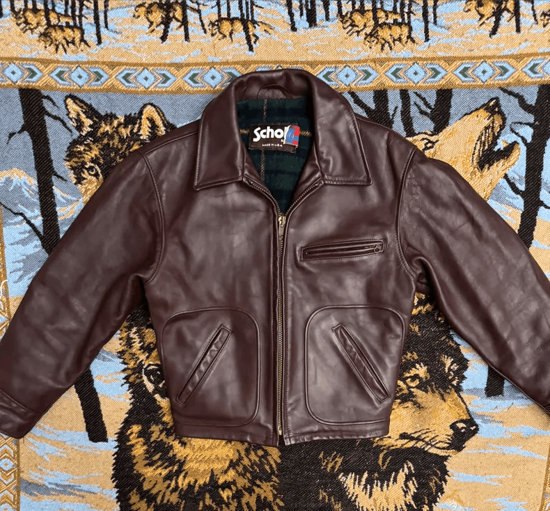Schott Schott Co-branded American vintage biker jacket Size US L / EU 52-54 / 3 - 1 Thumbnail