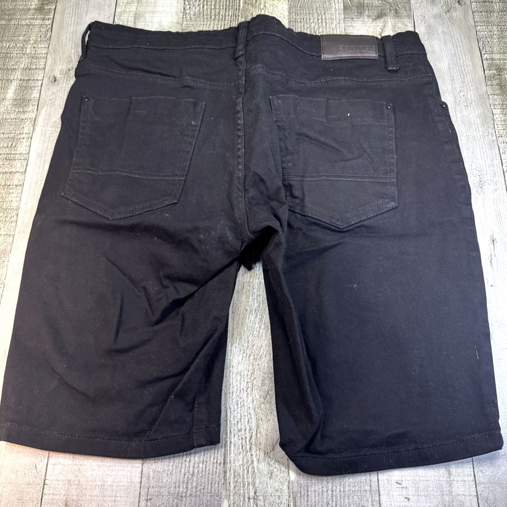 Southpole VINTAGE Southpole Men’s Jean Shorts Black 32 Slim Chino Shirt? Size US 32 / EU 48 - 4 Thumbnail
