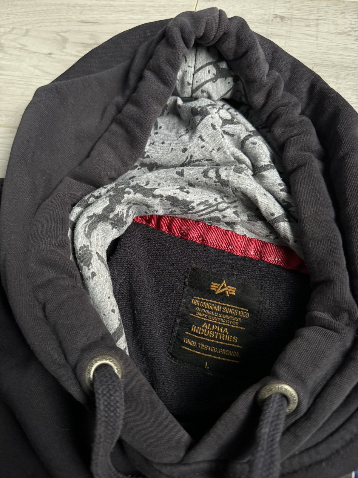 Alpha Industries × NASA Vintage Hoodie Alpha Industries X NASA hype Size US L / EU 52-54 / 3 - 4 Thumbnail