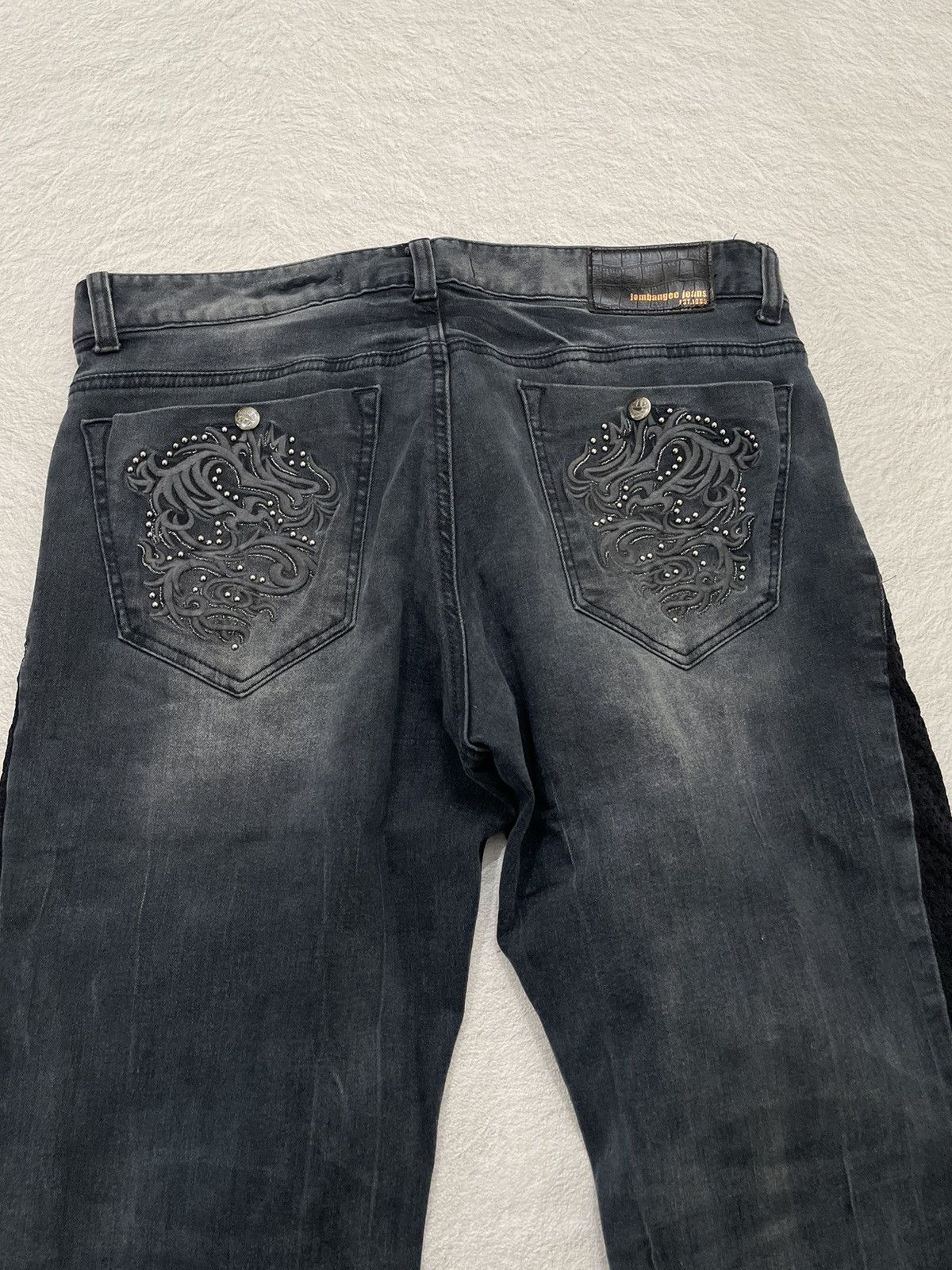 Hysteric Glamour 2000s jambange japan Wash studet denim y2k style Size US 32 / EU 48 - 6 Thumbnail