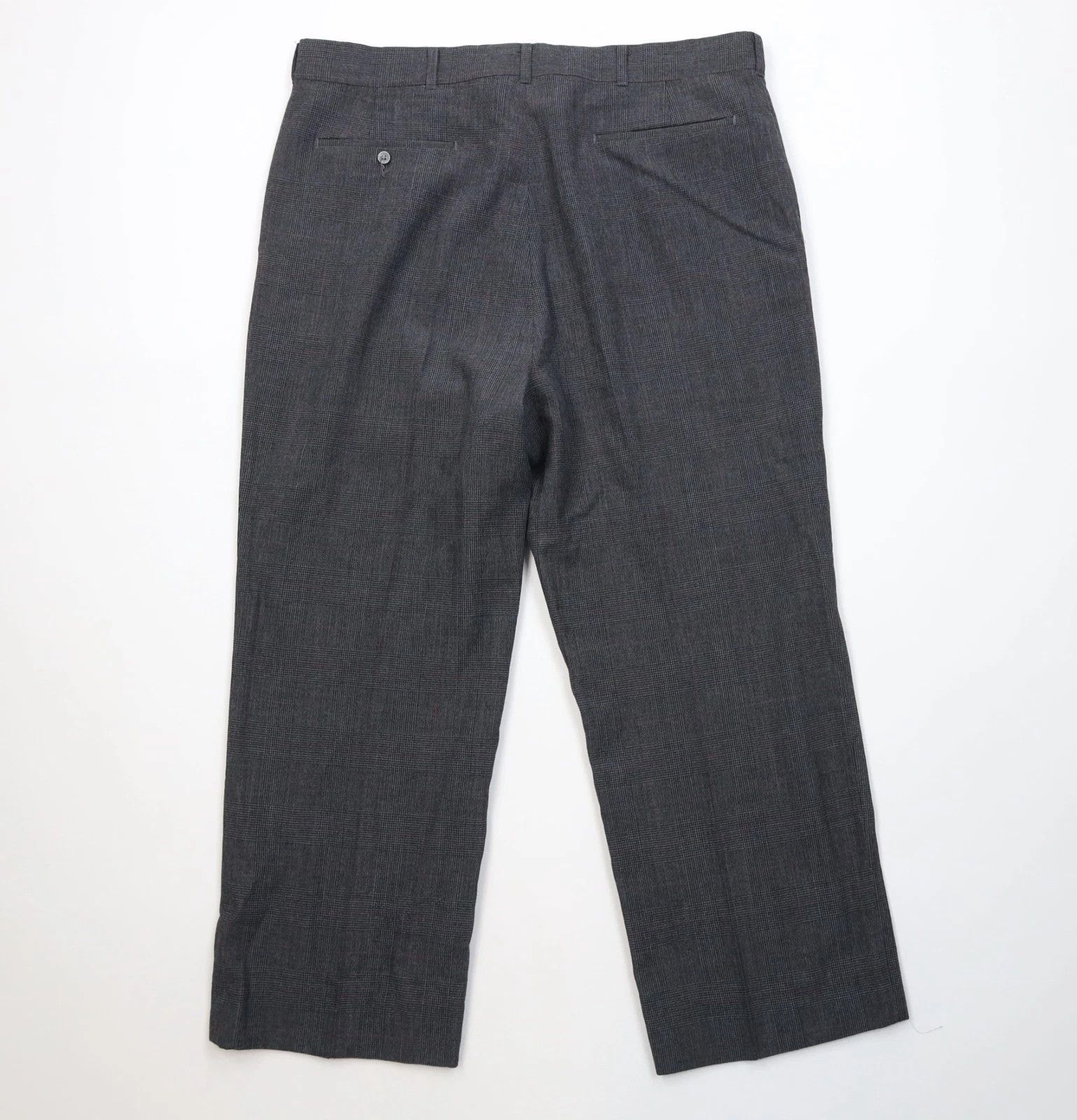 Vintage Vintage 70s Streetwear Wide Leg Chino Pants Plaid Size US 36 / EU 52 - 9 Thumbnail