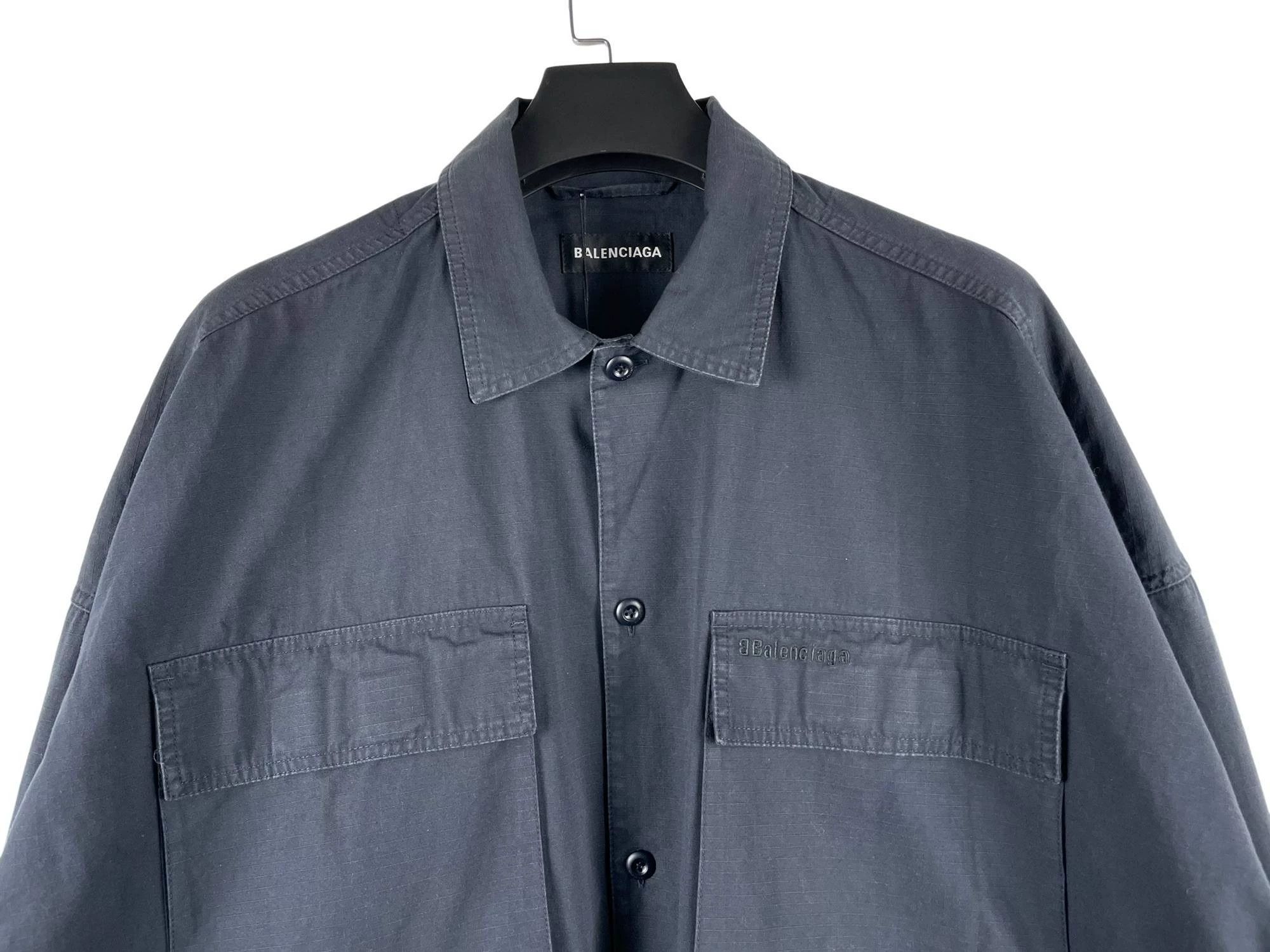 Balenciaga Balenciaga BB 4-Pocket Oversized Utility Jacket Size US M / EU 48-50 / 2 - 3 Thumbnail
