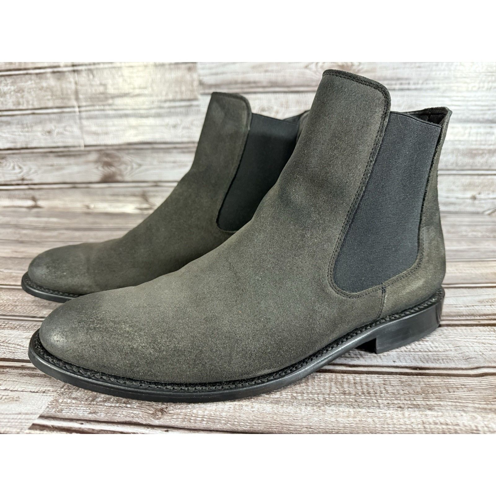 Thursday Boot Company Thursday Boots Cavalier Suede Chelsea Boots Color Shadow Gra Size US 10.5 / EU 43-44 - 1 Thumbnail