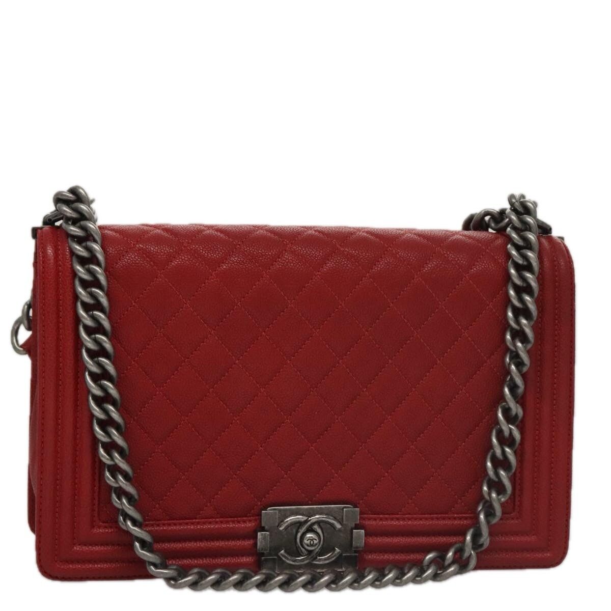 Chanel Chanel Boy Flap Bag Quilted Calfskin Size ONE SIZE - 1 Thumbnail