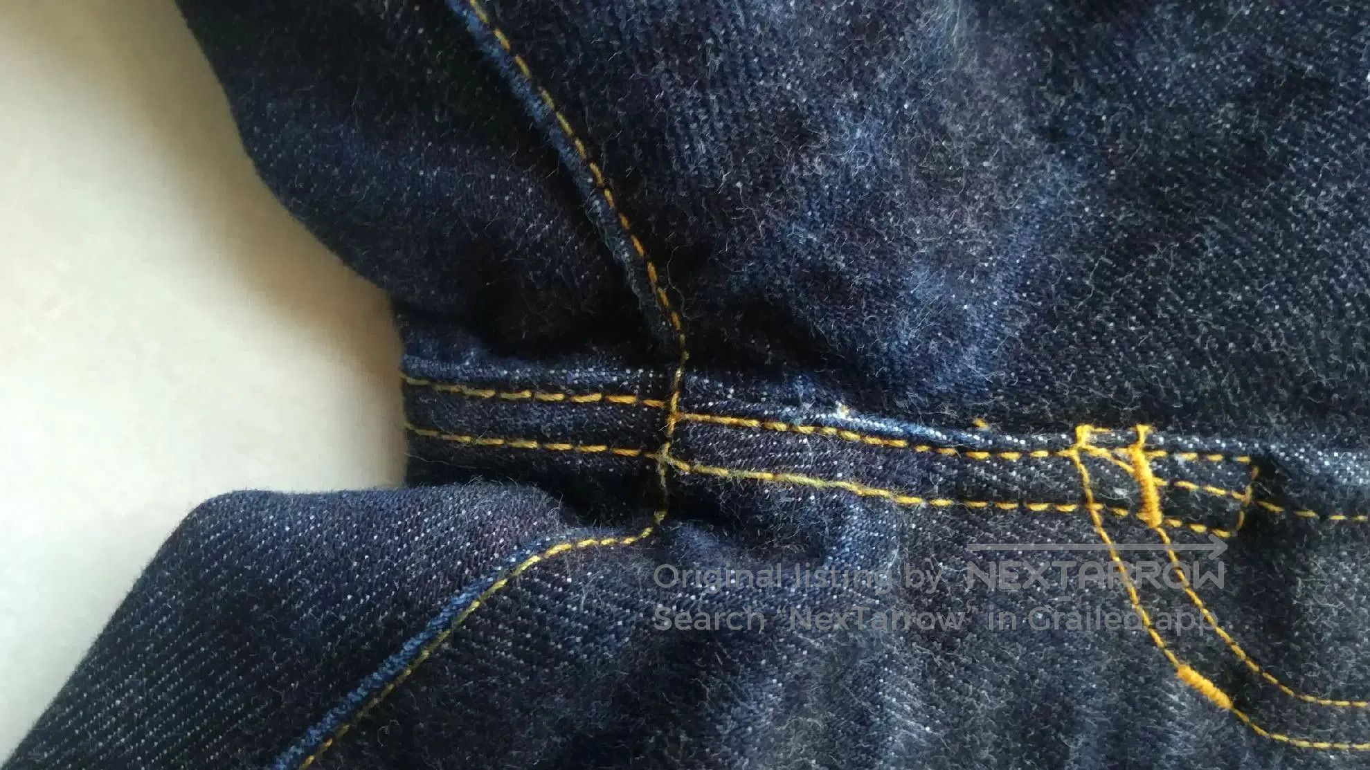 The Real McCoy's Joe McCoy 991XH Vintage Jeans. Size US 30 / EU 46 - 6 Thumbnail