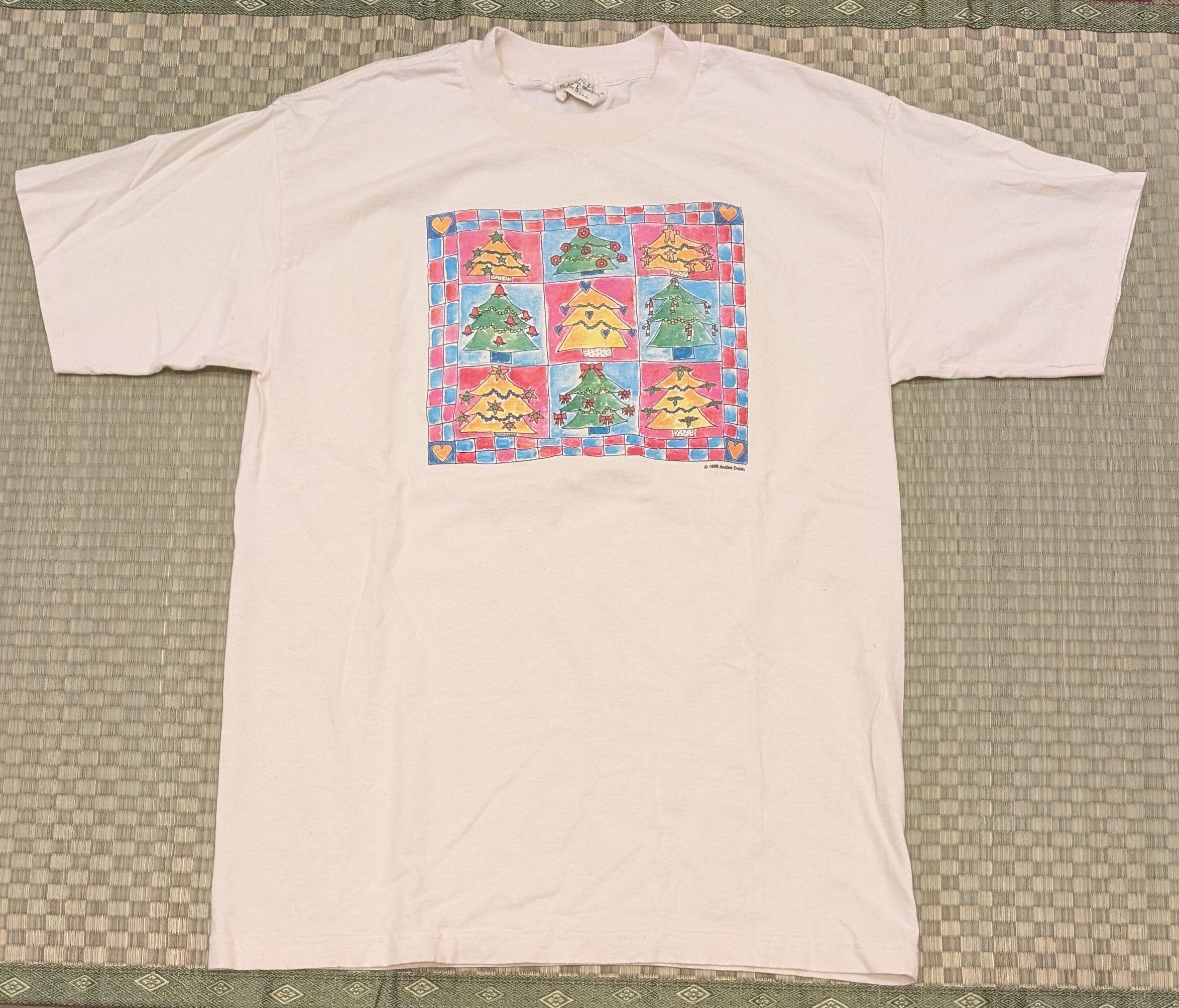 Other Vintage 1996 Plant the Earth Christmas Tree T-shirt Size US L / EU 52-54 / 3 - 1 Thumbnail