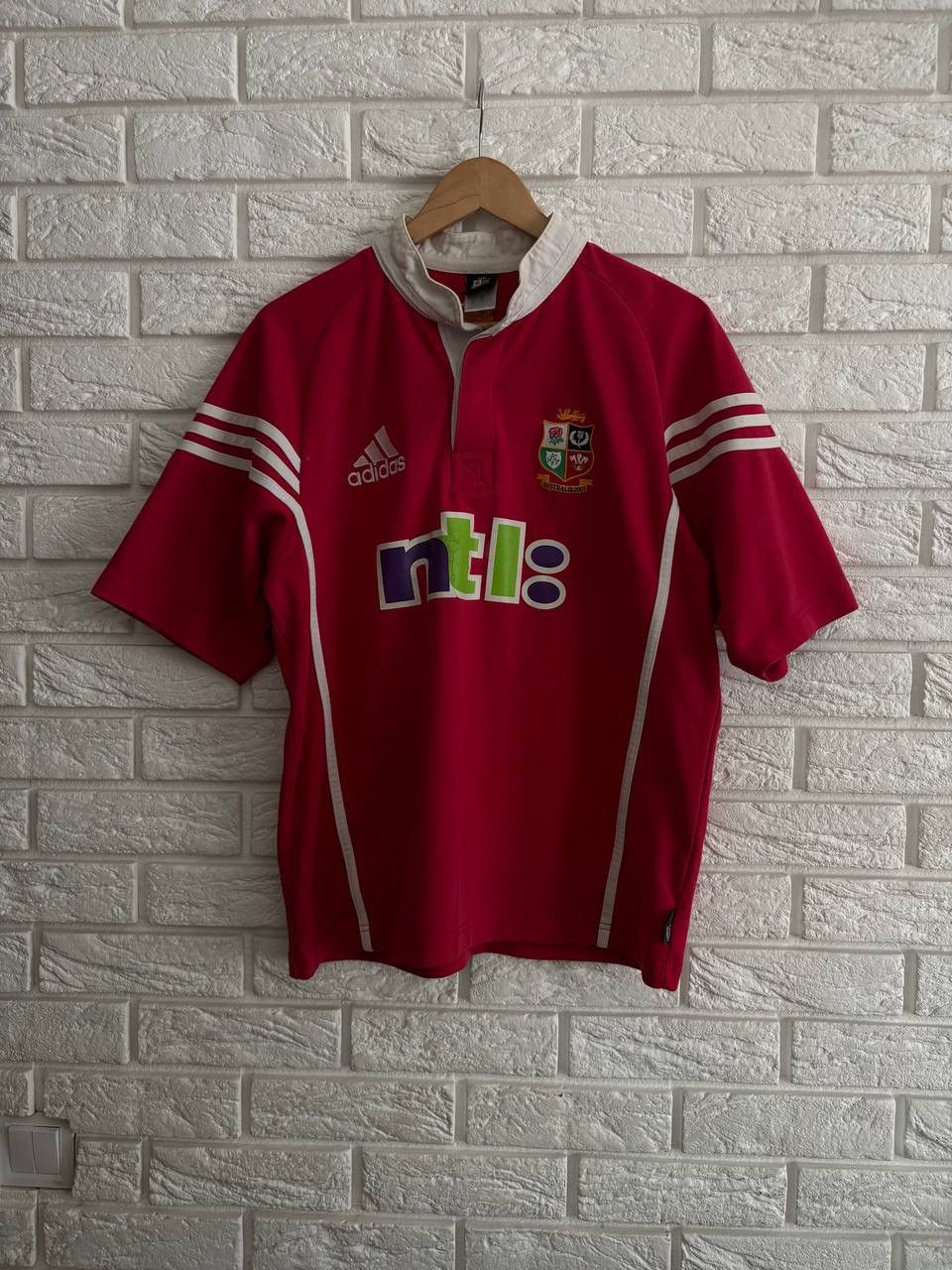 Adidas Vintage Adidas 2001 British Irish Lions Rugby Jersey Size US S / EU 44-46 / 1 - 3 Thumbnail