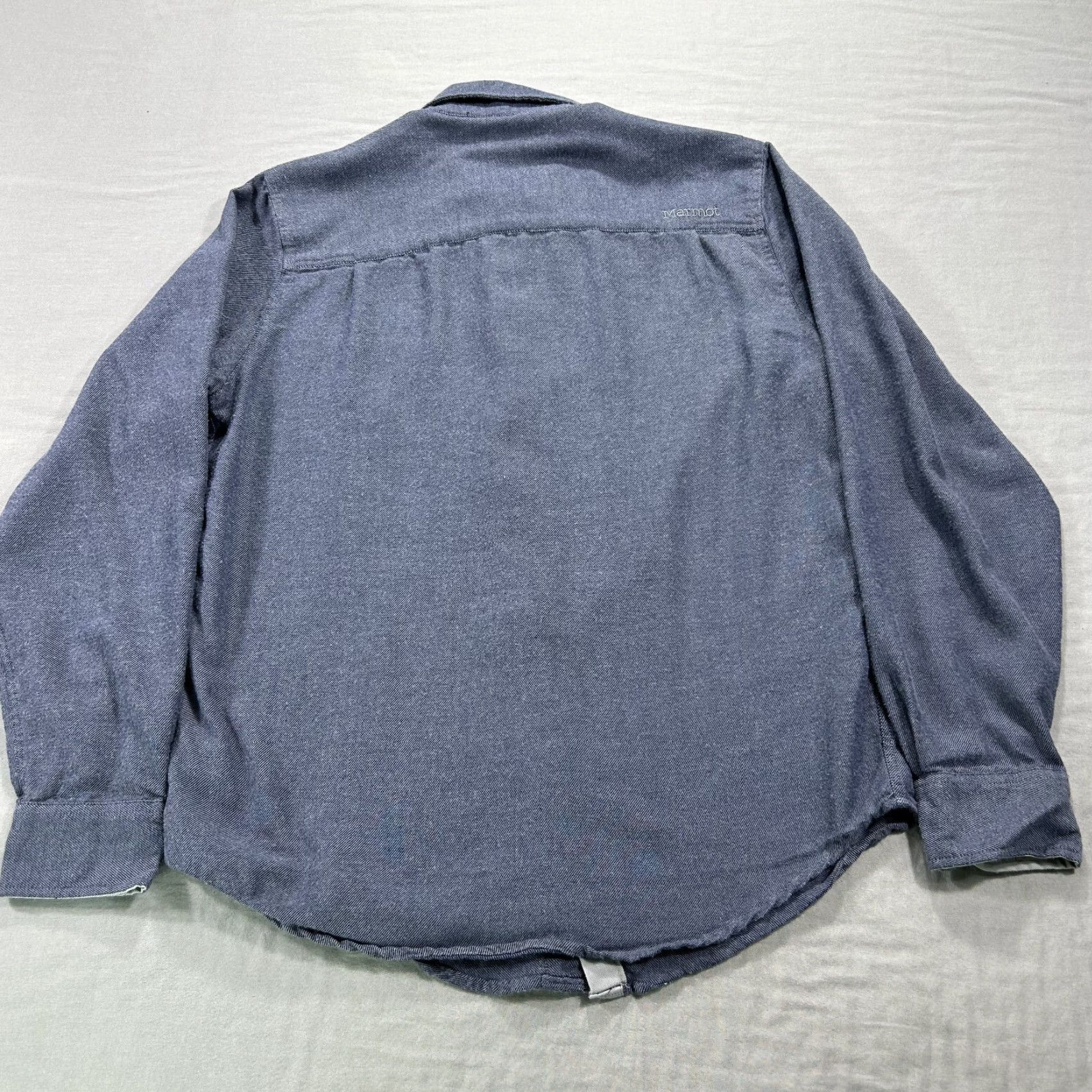 Marmot Marmot Shirt Mens Small Blue Flanne Button Up Lightweight Casual Outdoor Size US S / EU 44-46 / 1 - 2 Thumbnail
