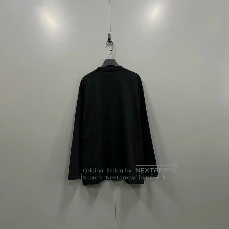 Balenciaga Balenciaga Black Logo Print Longsleeve. Size US XS / EU 42 / 0 - 2 Thumbnail