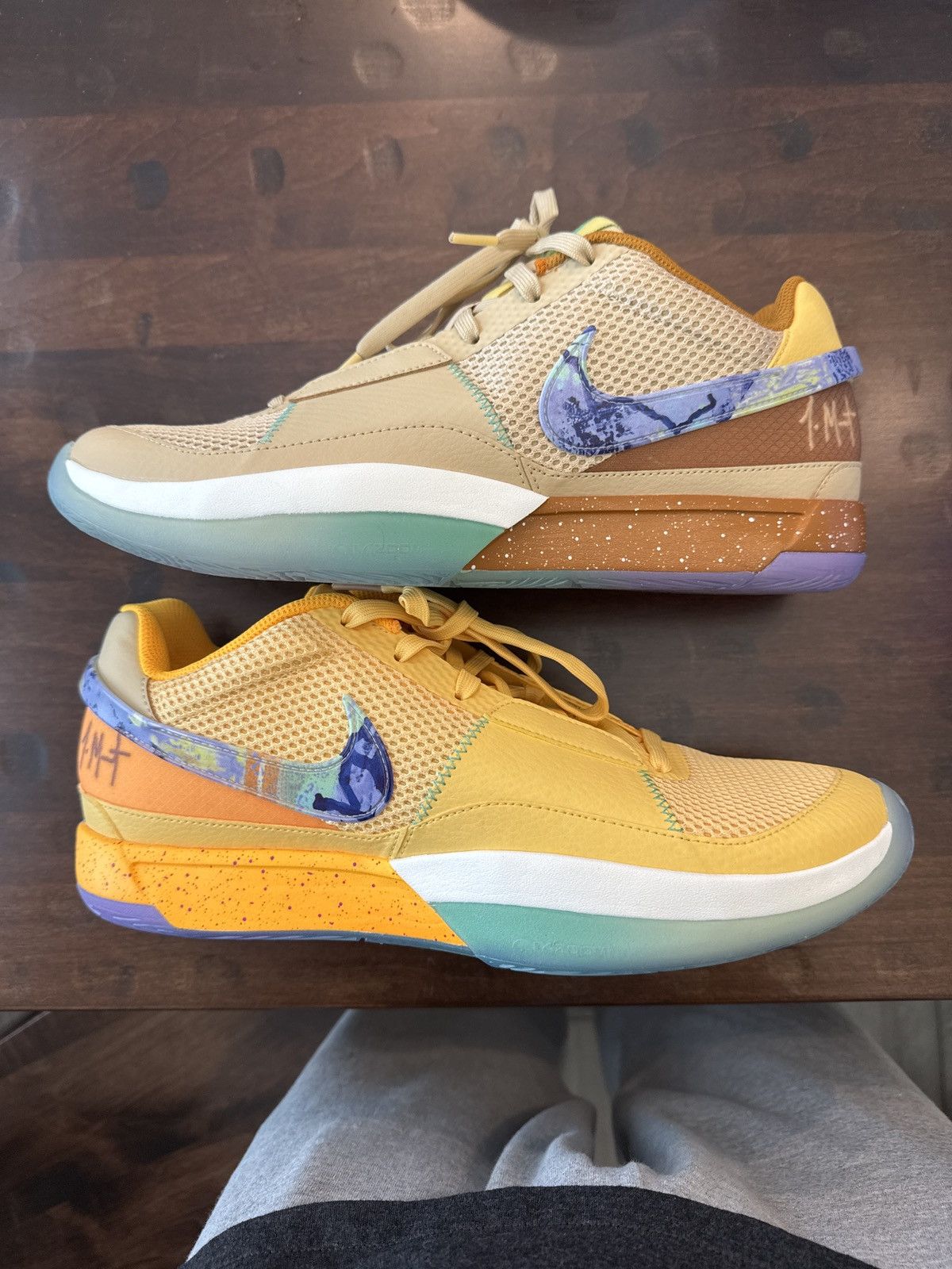 Nike Ja Morant EYBL Peach Jam Size US 12 / EU 45 - 2 Thumbnail