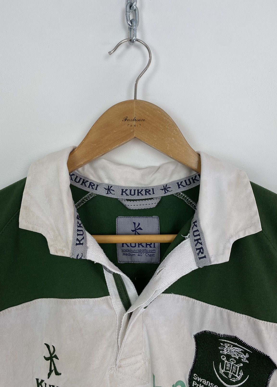 Other Vintage Kukri Rugby Short Sleeve Cotton Polo Shirt Sz M Size US M / EU 48-50 / 2 - 5 Thumbnail
