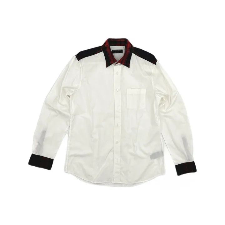 Burberry Burberry Casual Stylish Long Sleeve Shirt 0079 Size L / US 10 / IT 46 - 1 Thumbnail