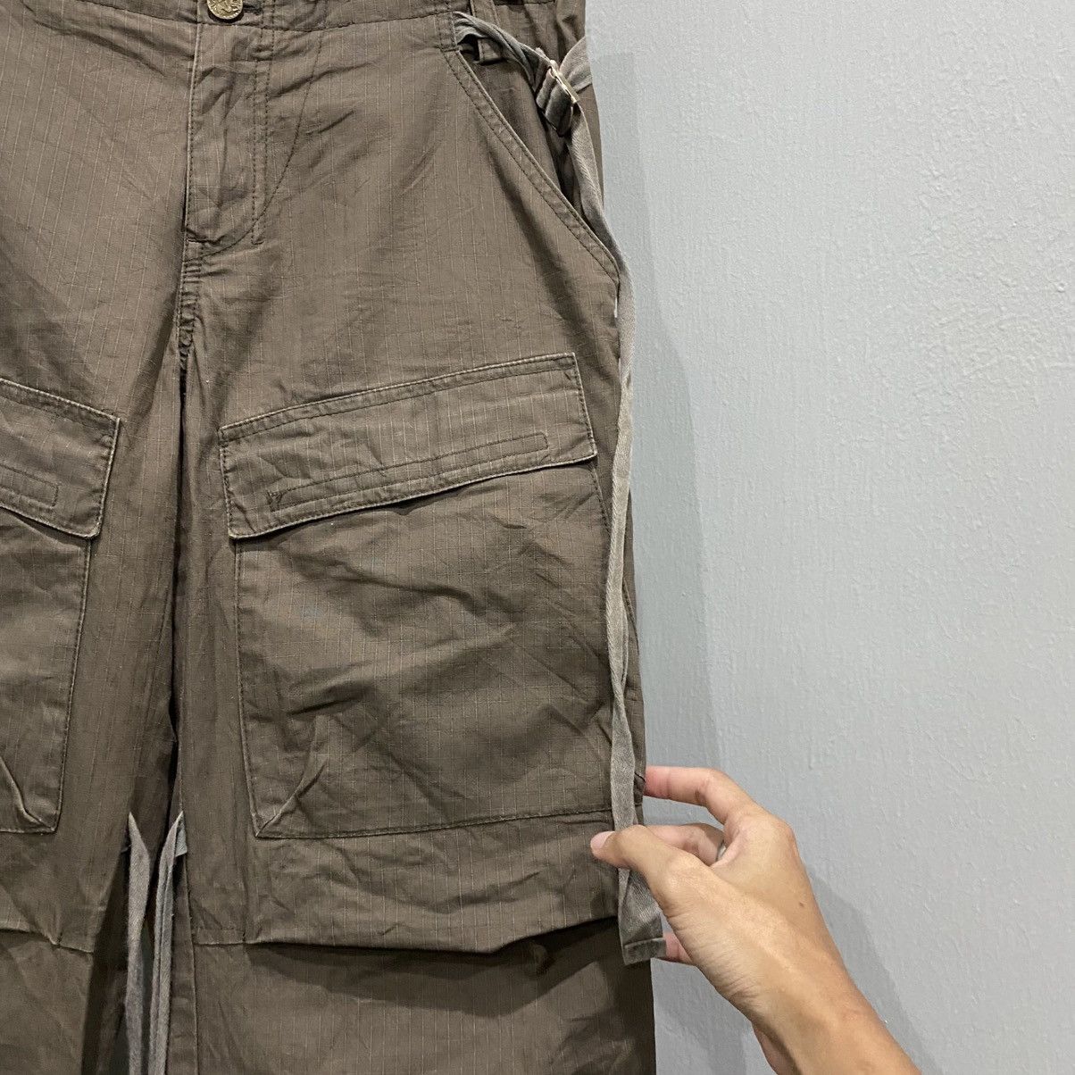 Codes Combine Codes Combine Korea Multi-Pocket Tactical Cargo Pants Brown Size US 30 / EU 46 - 12 Thumbnail