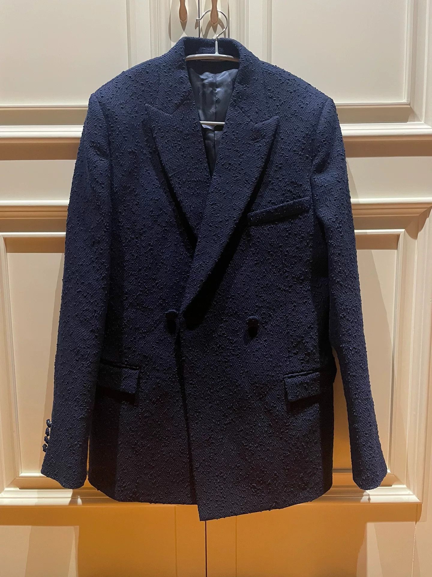 Dior Dior SS24 Men's Peak Lapel Suit Jacket Size US S / EU 44-46 / 1 - 1 Thumbnail