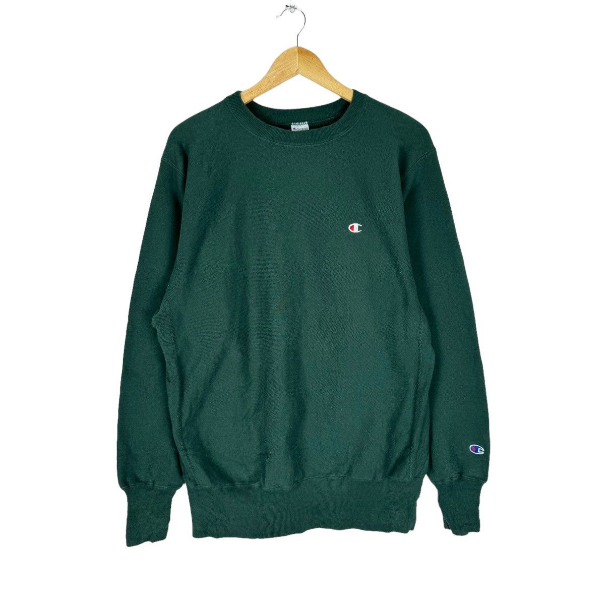 Champion ☀️90s CHAMPION REVERSE WEAVE CREWNECK SWEATSHIRT Size US L / EU 52-54 / 3 - 1 Thumbnail
