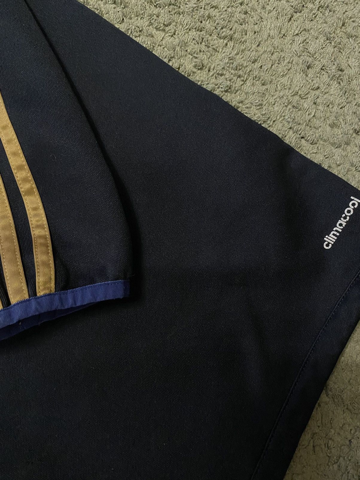 Adidas × Vintage Adidas AJAX Gold Training Top 2013 sweatshirt Blokecore Y2k Size US XL / EU 56 / 4 - 8 Thumbnail