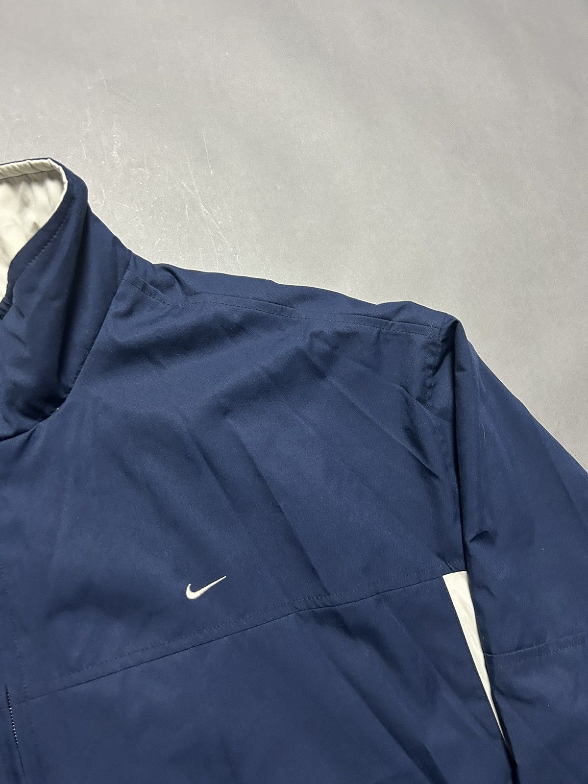 Nike × Vintage Nike track suit vintage navy pants windbreaker small logo Size US XXL / EU 58 / 5 - 3 Thumbnail
