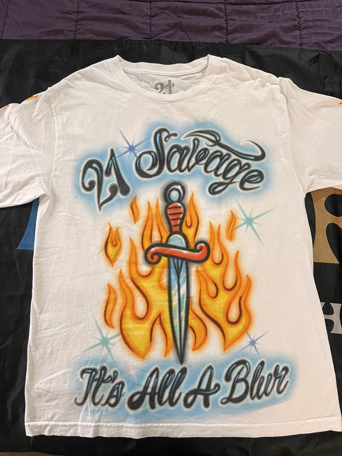 21 Savage × Drake 21 Savage It’s All a Blur Tour XL Long Sleeve Size US XL / EU 56 / 4 - 2 Thumbnail