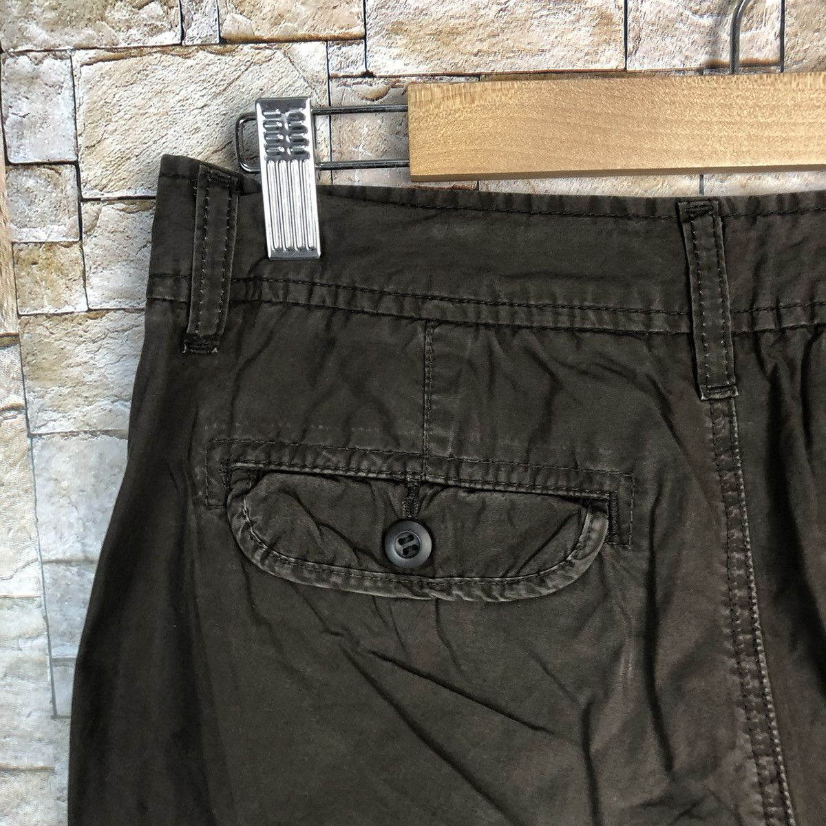 Uniqlo × Vintage Uniqlo vintage Dark Brown Cropped Pants #A325 Size 26" / US 2 / IT 38 - 19 Thumbnail