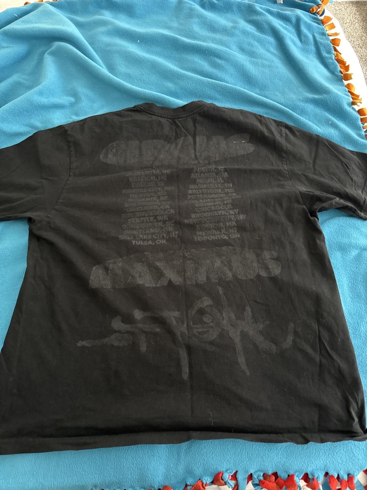Travis Scott Travis scott tour shirt Size US XL / EU 56 / 4 - 2 Thumbnail