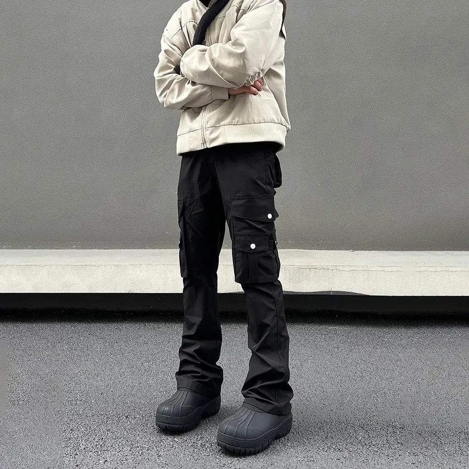Japanese Brand × Vintage Cargo Pants Men Streetwear Y2k Multi-pocket Size US 30 / EU 46 - 1 Thumbnail