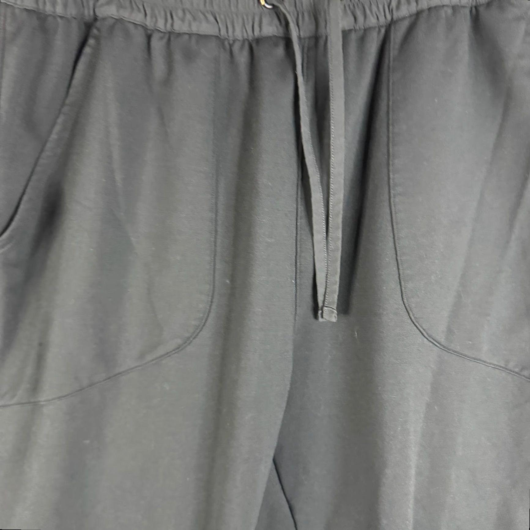 New Balance New Balance Jogger Pants Mens M Black Knit Elastic Waist Athletic Regular Size Medium Tapered Leg Pockets Size US 31 - 7 Thumbnail