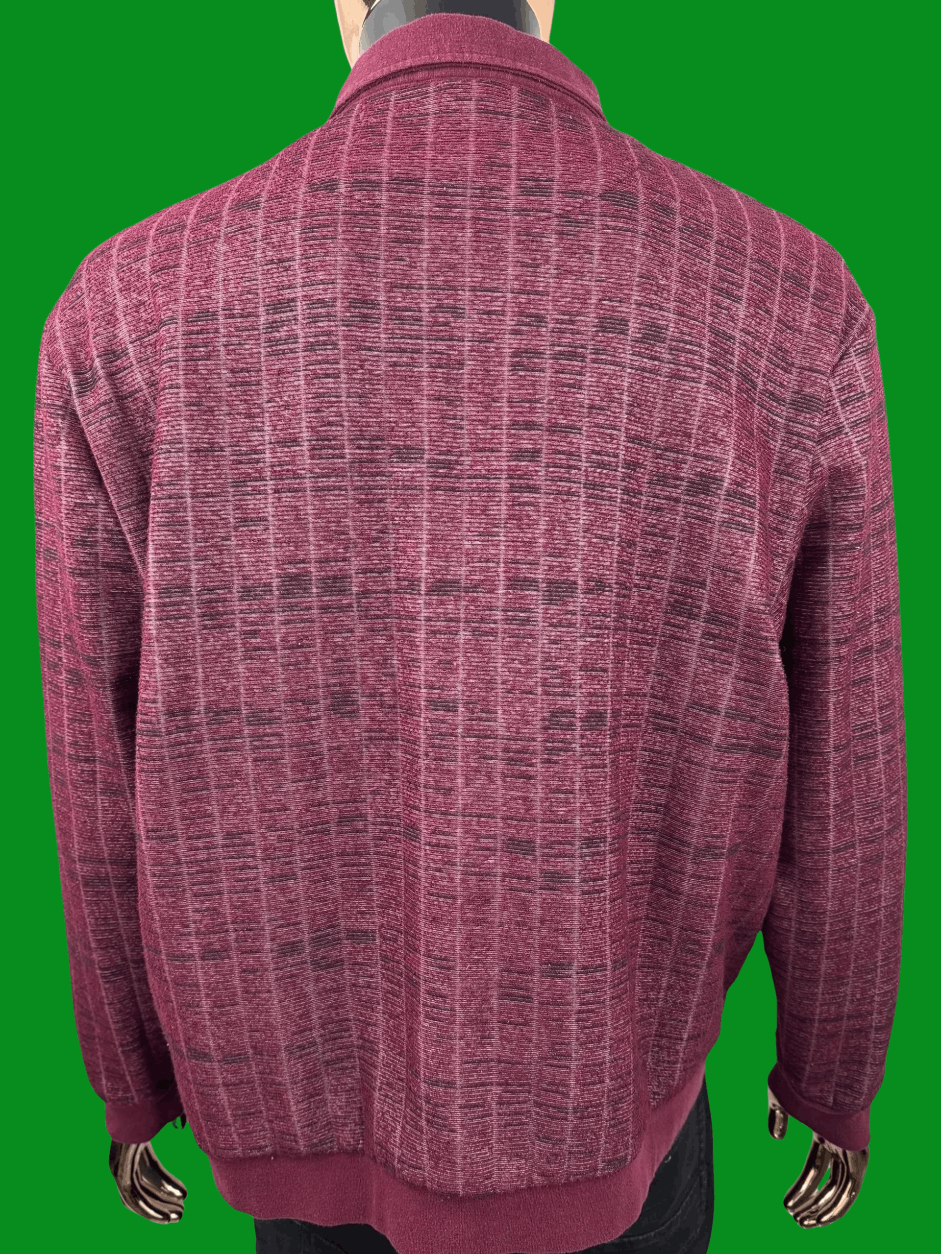 Other VTG Haband Casual Joe Men’s Long Sleeve – Burgundy/Maroon Size US XL / EU 56 / 4 - 5 Thumbnail