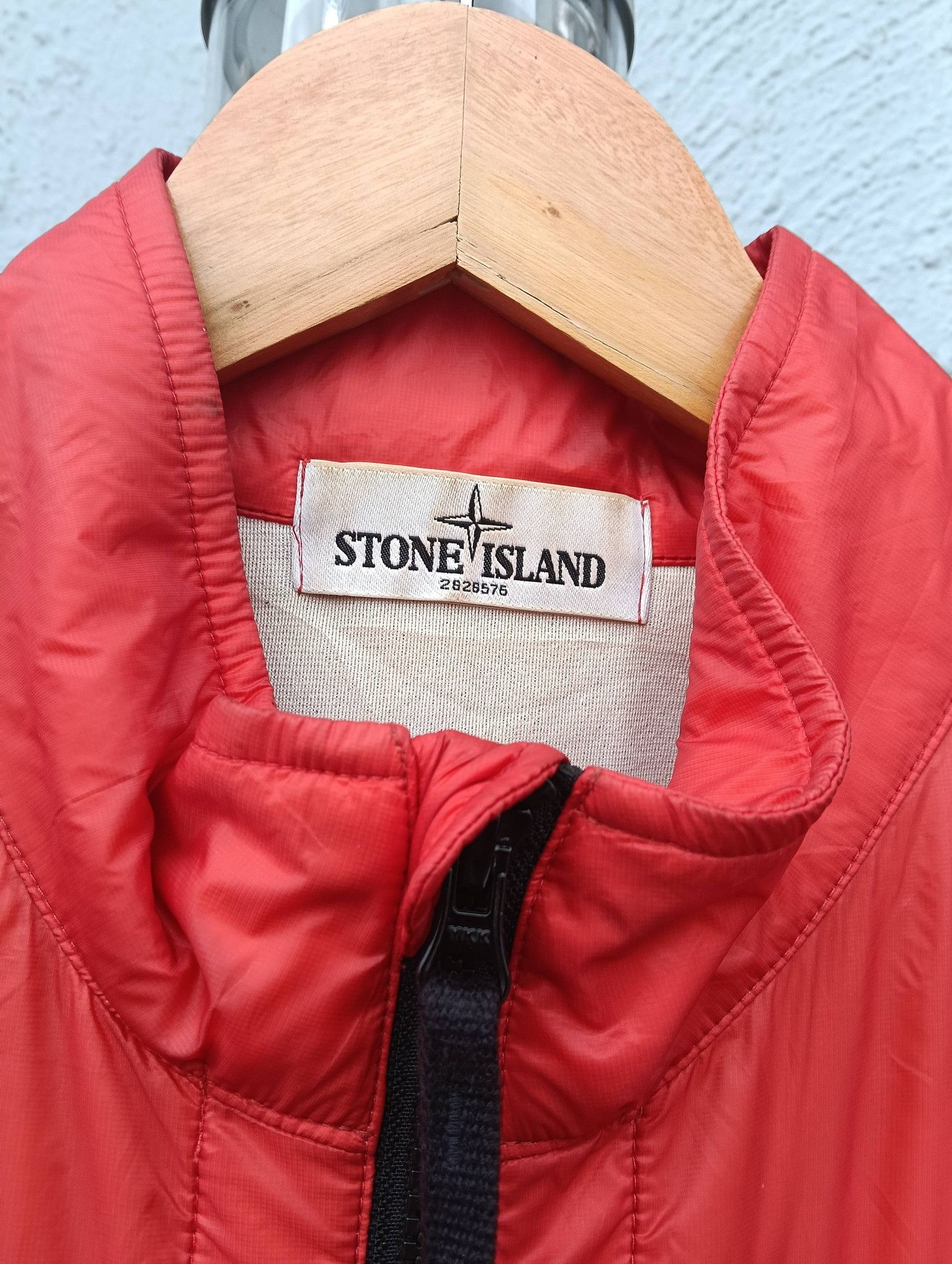Stone Island Stone Island Red Micro Ripstop Quilted Jacket XL Size US L / EU 52-54 / 3 - 3 Thumbnail