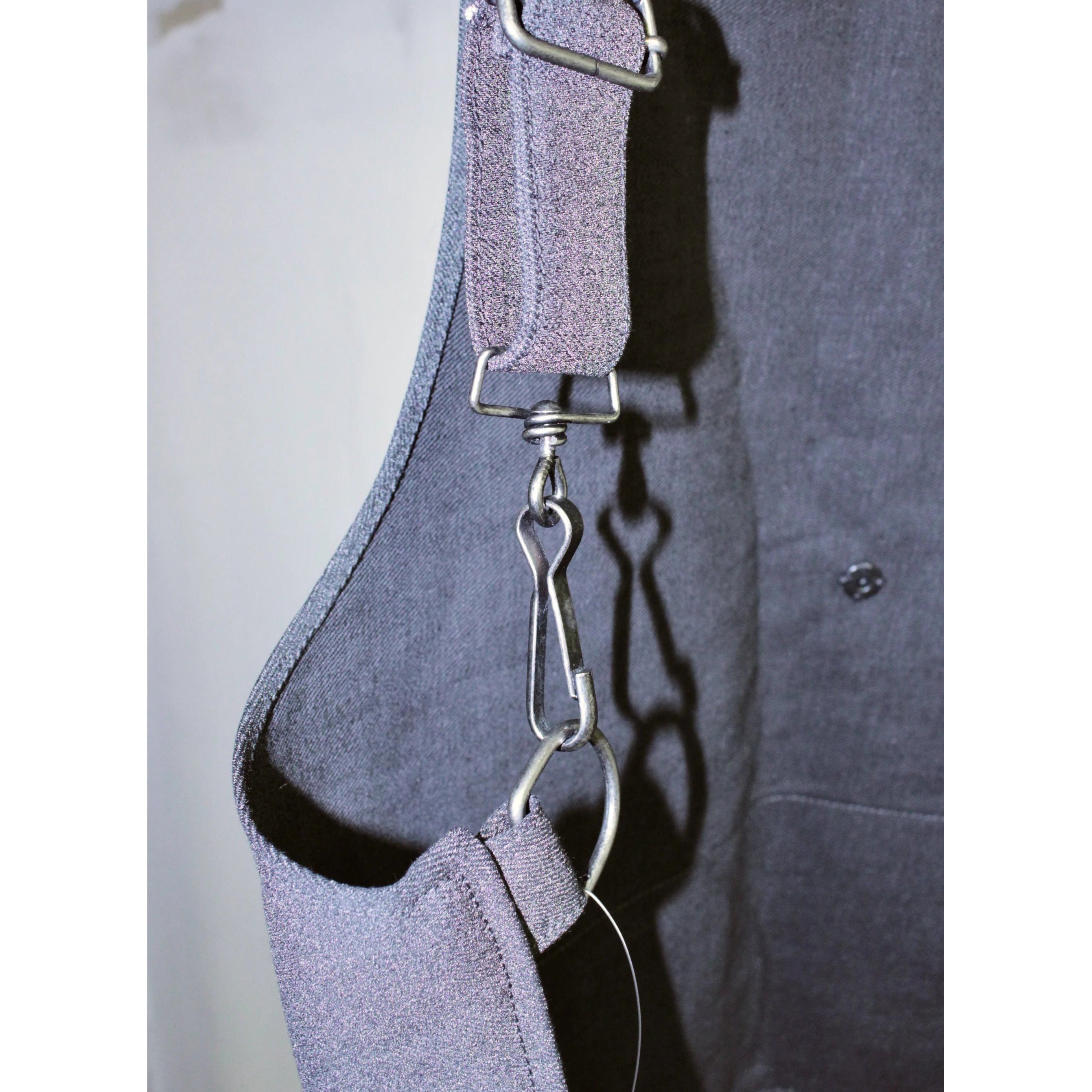 Collection °025-026 'V–154 LAW-96L' Reflective Denim Apron